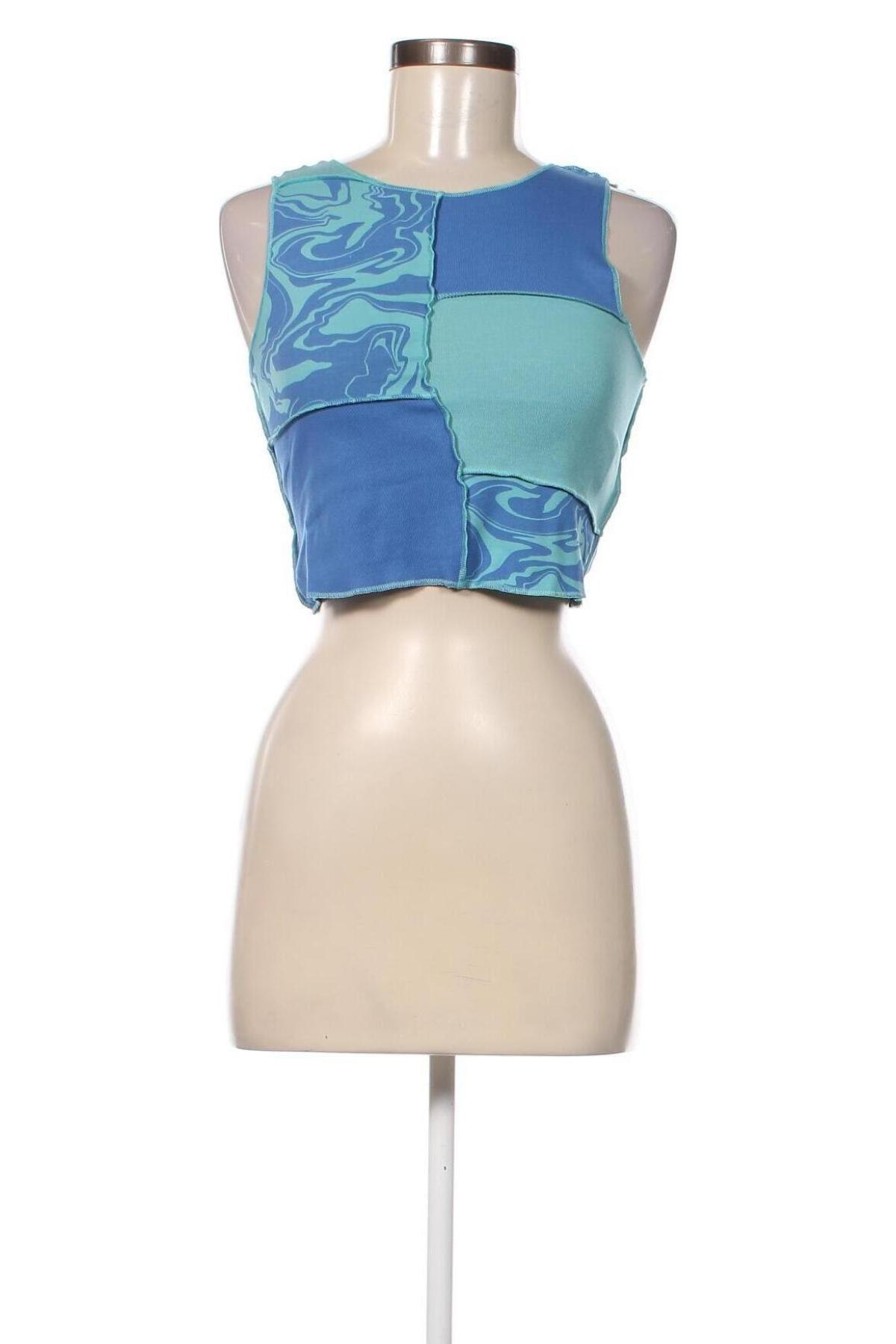 Γυναικείο αμάνικο μπλουζάκι Jennyfer, Μέγεθος M, Χρώμα Πολύχρωμο, Τιμή 8,44 €