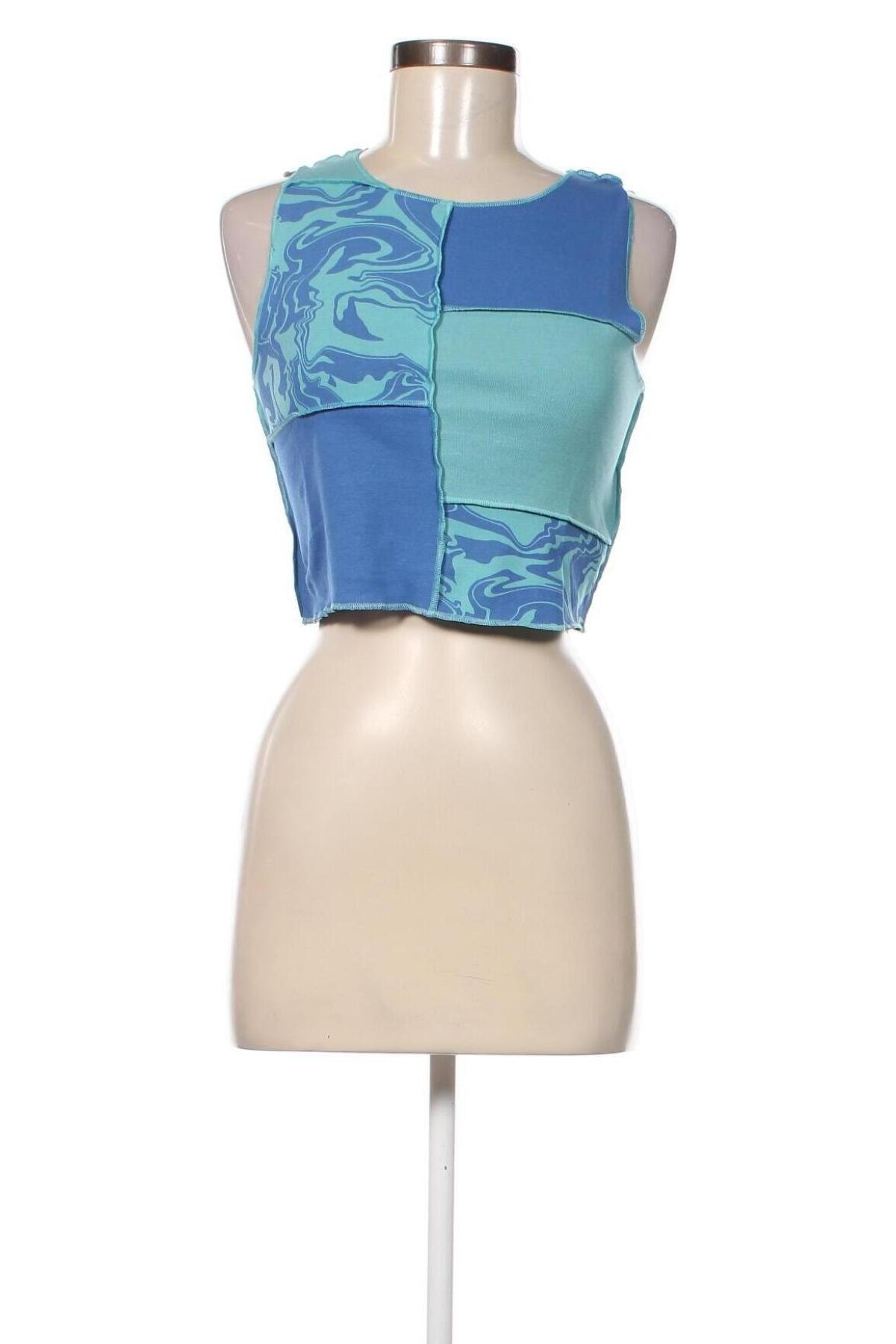 Γυναικείο αμάνικο μπλουζάκι Jennyfer, Μέγεθος L, Χρώμα Πολύχρωμο, Τιμή 5,63 €