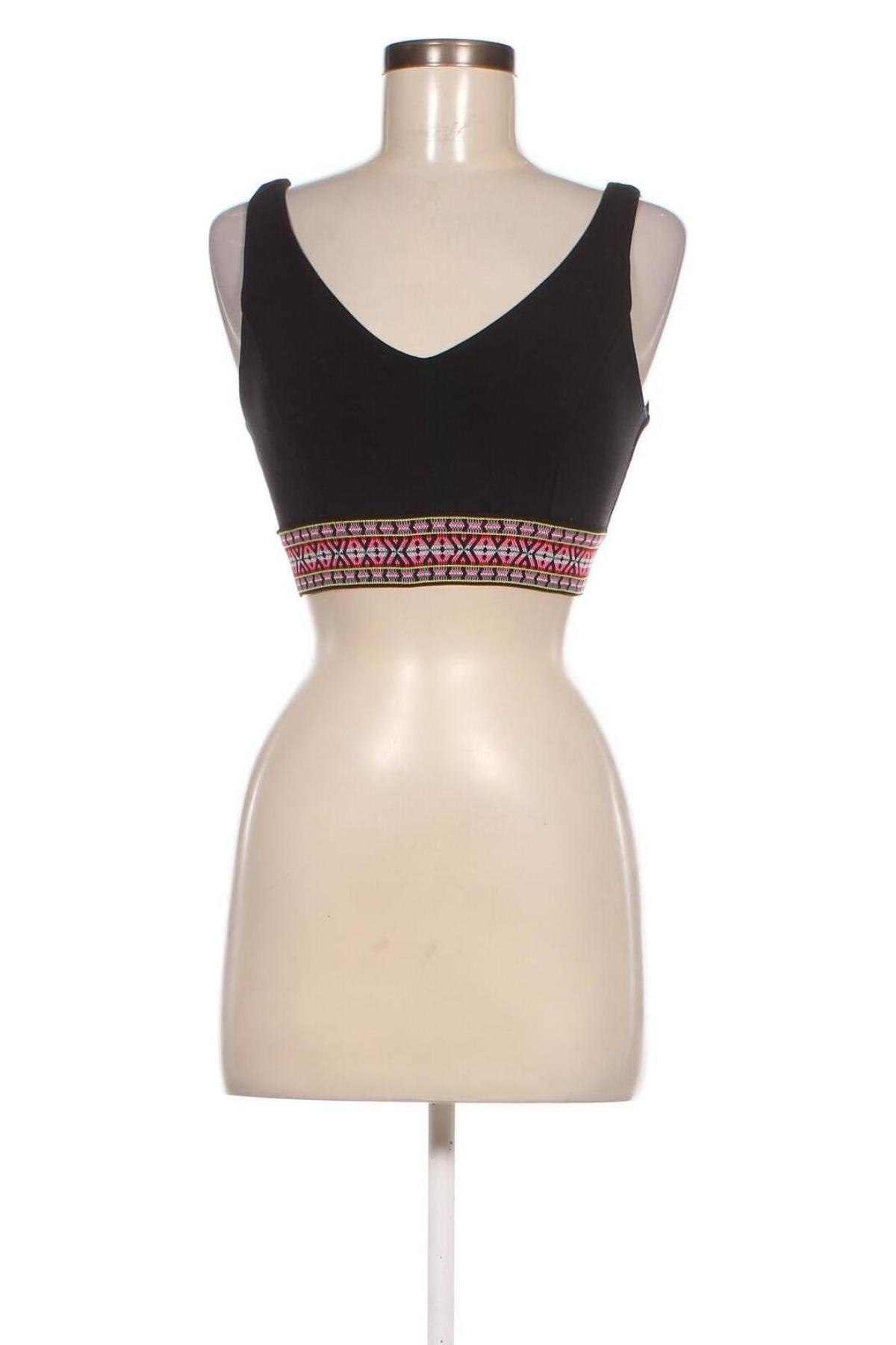 Γυναικείο αμάνικο μπλουζάκι Missguided, Μέγεθος S, Χρώμα Μαύρο, Τιμή 7,67 €