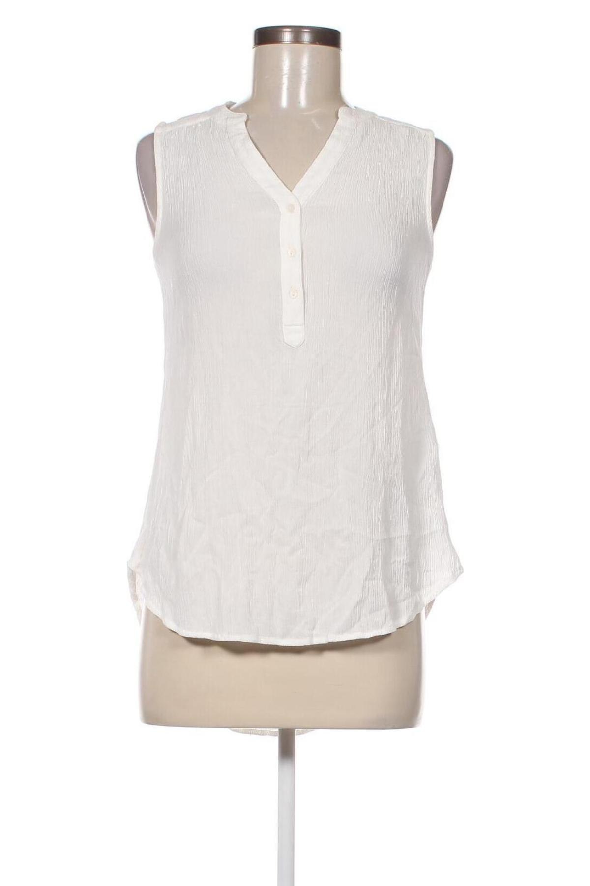 Γυναικείο αμάνικο μπλουζάκι ONLY, Μέγεθος S, Χρώμα Λευκό, Τιμή 5,71 €