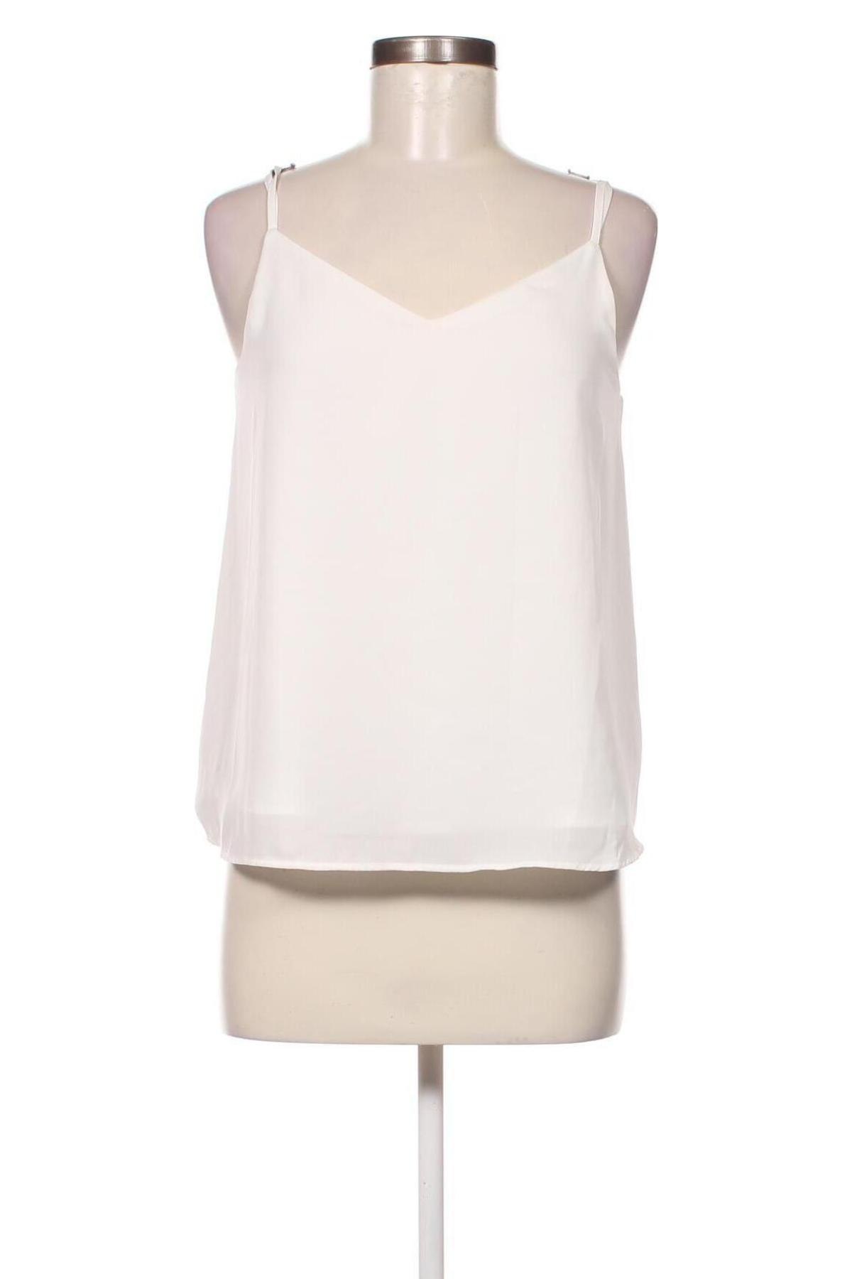 Γυναικείο αμάνικο μπλουζάκι Pimkie, Μέγεθος S, Χρώμα Λευκό, Τιμή 3,86 €
