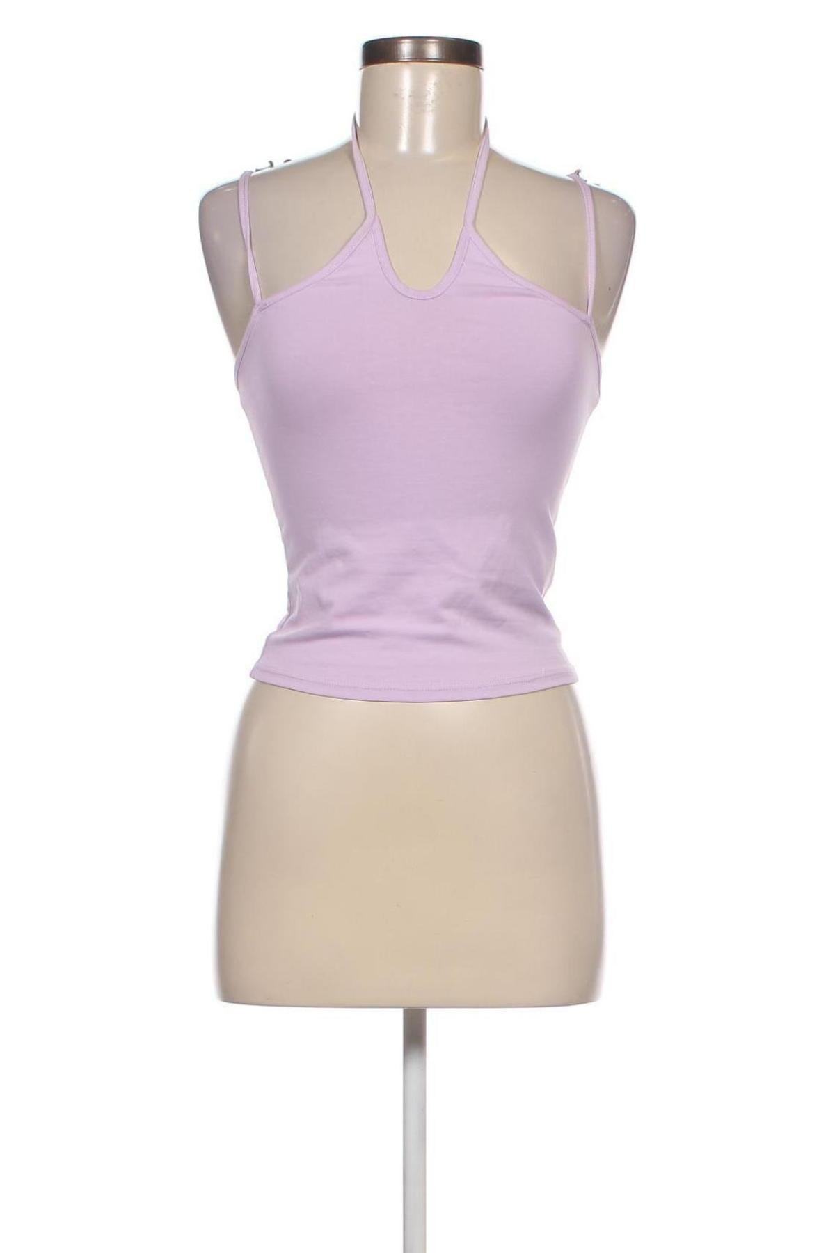 Γυναικείο αμάνικο μπλουζάκι Tally Weijl, Μέγεθος M, Χρώμα Βιολετί, Τιμή 5,09 €