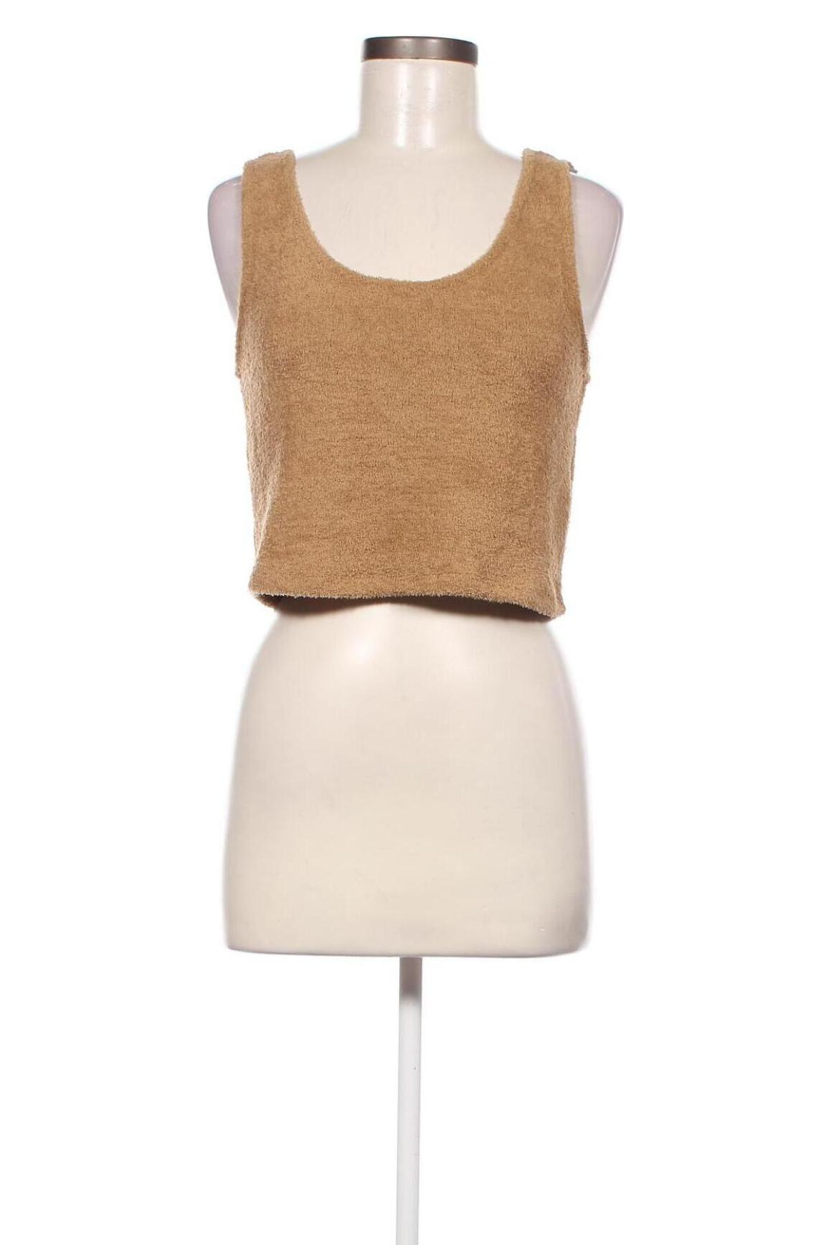 Γυναικείο αμάνικο μπλουζάκι Vero Moda, Μέγεθος XXL, Χρώμα Καφέ, Τιμή 2,92 €