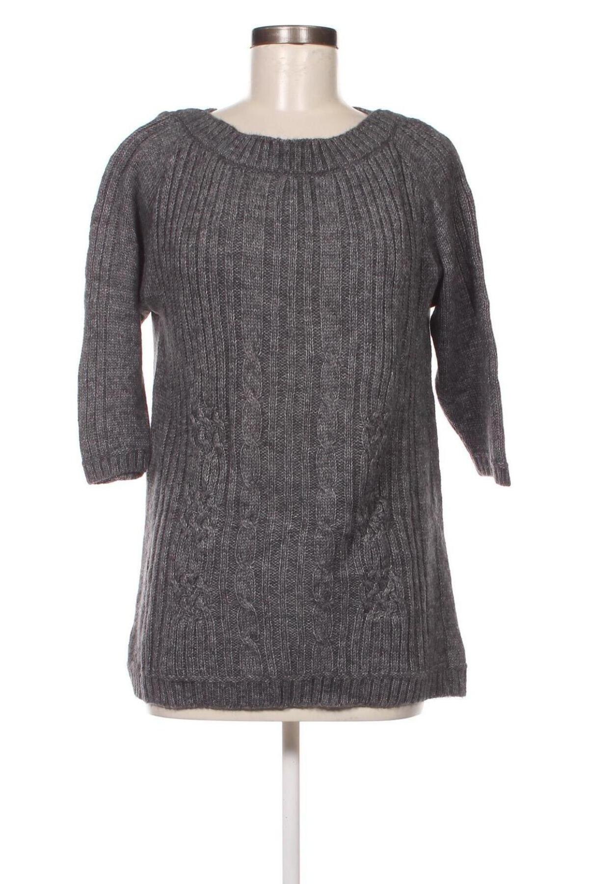 Дамски пуловер, Размер XXL, Цвят Сив, Цена 14,50 лв.