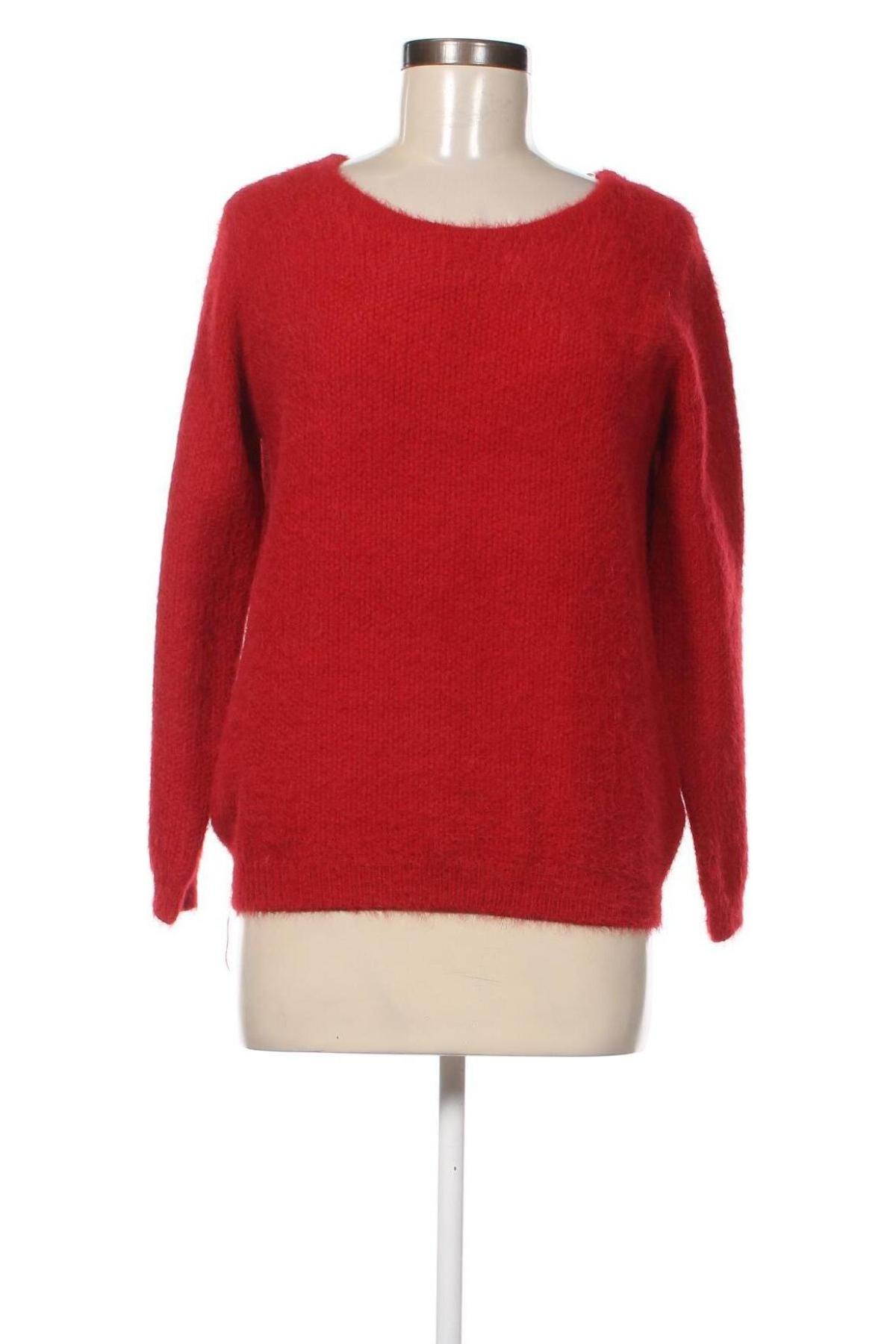 Дамски пуловер, Размер S, Цвят Червен, Цена 29,15 лв.