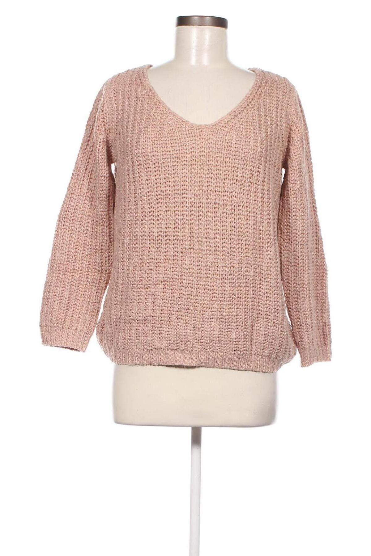 Damenpullover, Größe M, Farbe Aschrosa, Preis 8,07 €