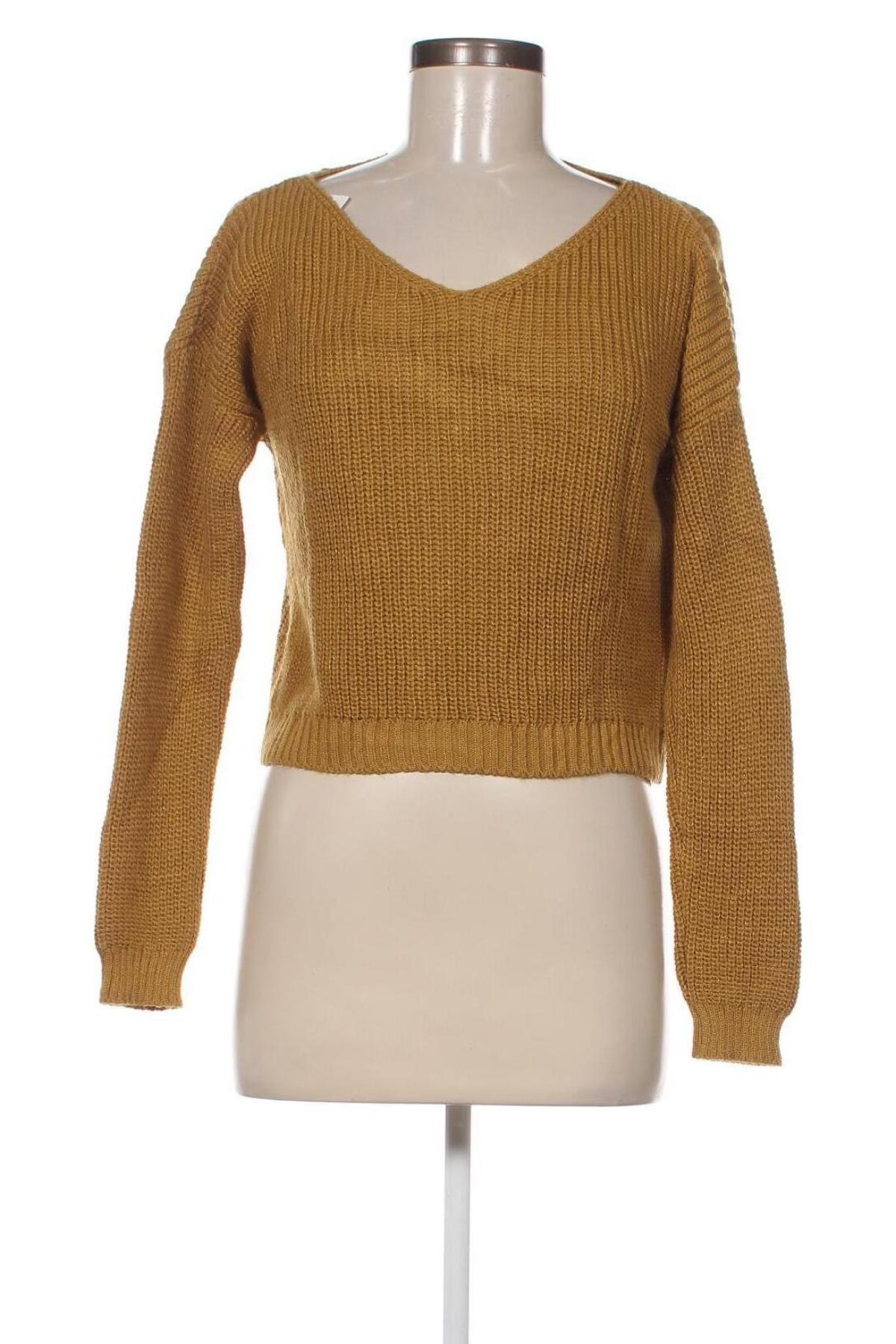 Γυναικείο πουλόβερ, Μέγεθος S, Χρώμα Κίτρινο, Τιμή 5,20 €