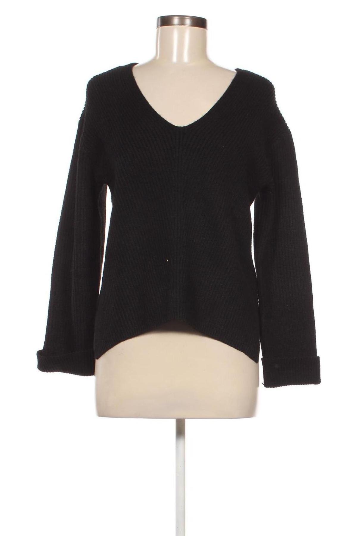 Дамски пуловер About You, Размер S, Цвят Черен, Цена 16,20 лв.