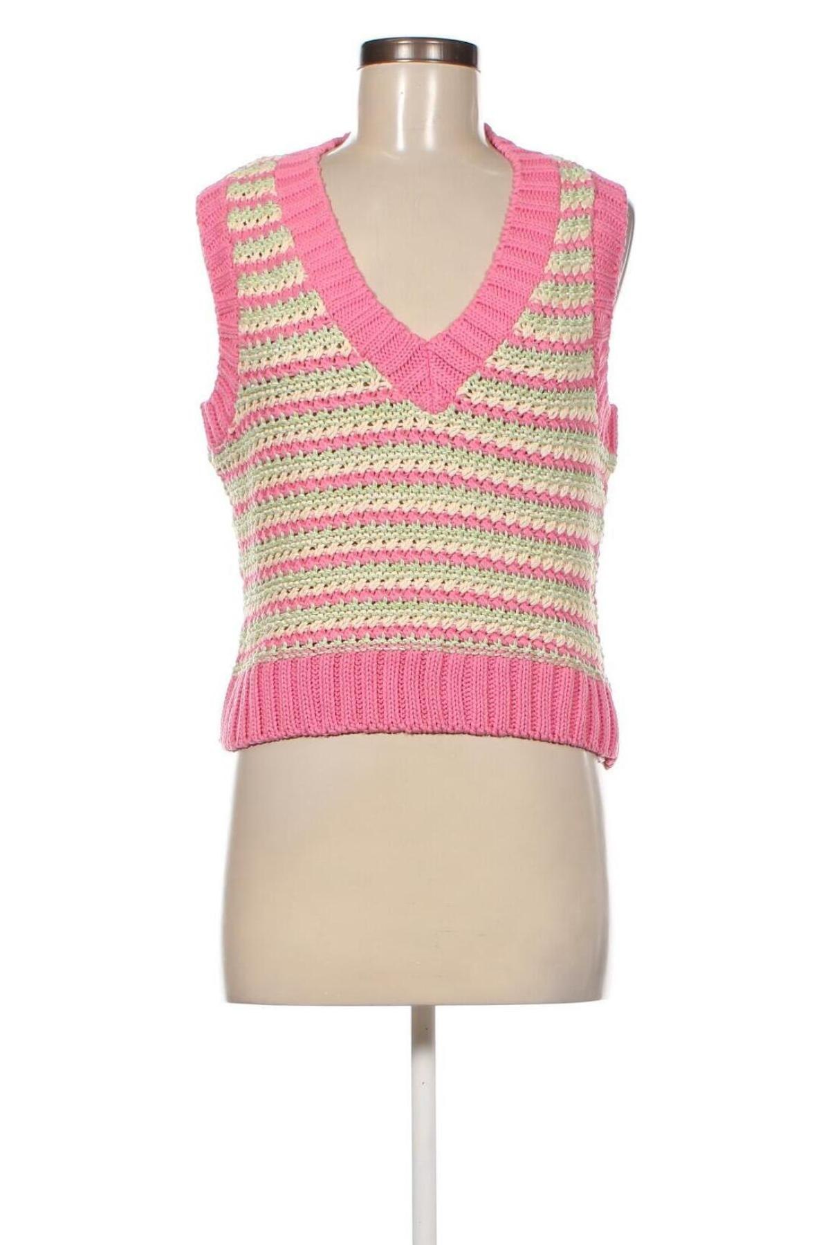 Дамски пуловер Bershka, Размер XL, Цвят Многоцветен, Цена 19,32 лв.