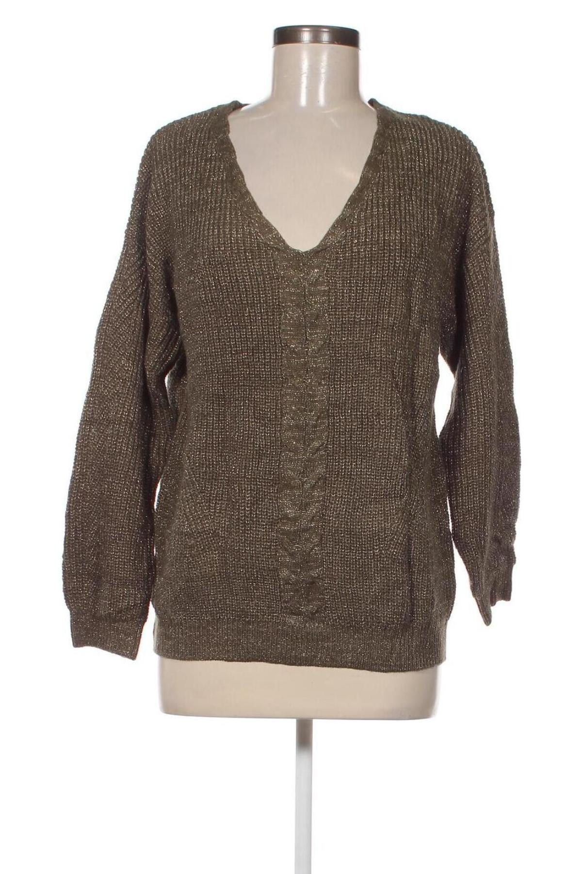 Дамски пуловер Breal, Размер M, Цвят Зелен, Цена 13,05 лв.
