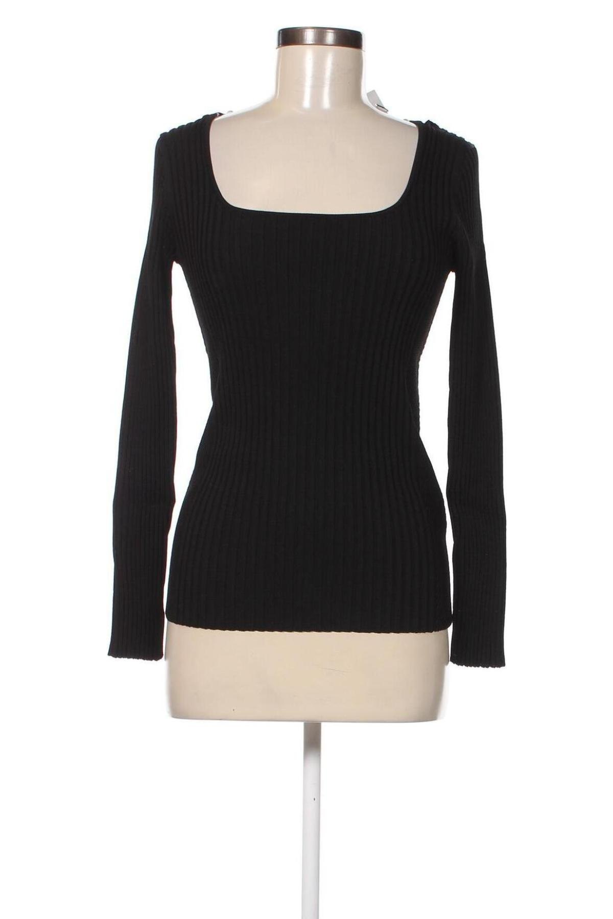 Γυναικείο πουλόβερ Calvin Klein, Μέγεθος L, Χρώμα Μαύρο, Τιμή 56,19 €
