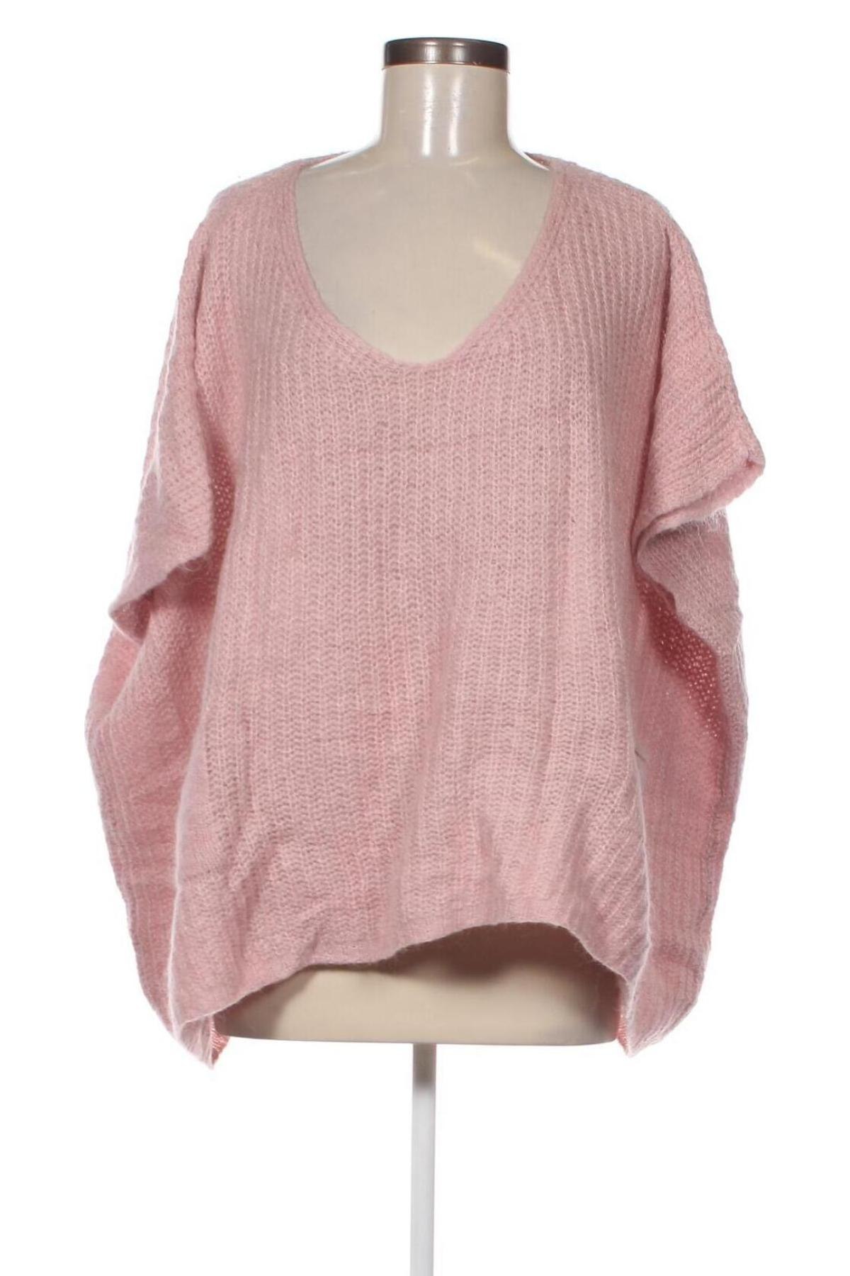 Γυναικείο πουλόβερ Carla Giannini, Μέγεθος M, Χρώμα Ρόζ , Τιμή 4,95 €