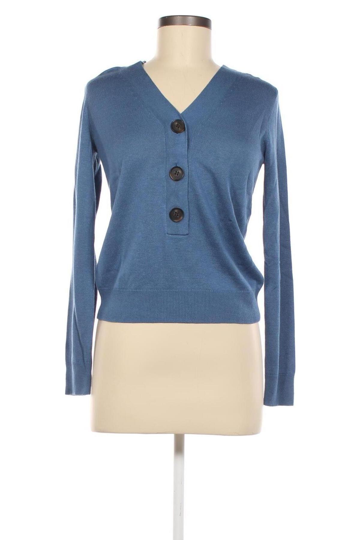 Γυναικείο πουλόβερ Caroll, Μέγεθος XS, Χρώμα Μπλέ, Τιμή 17,69 €