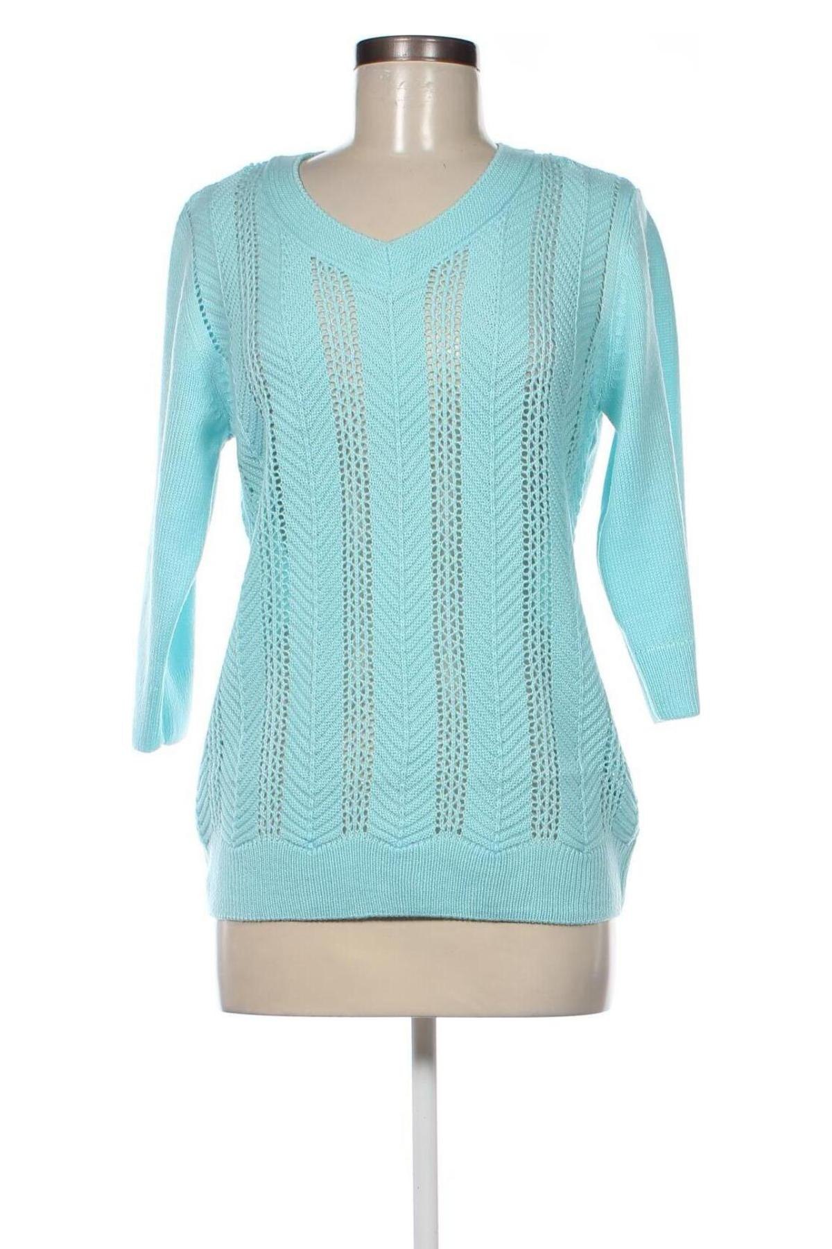 Дамски пуловер Collection L, Размер M, Цвят Син, Цена 29,00 лв.