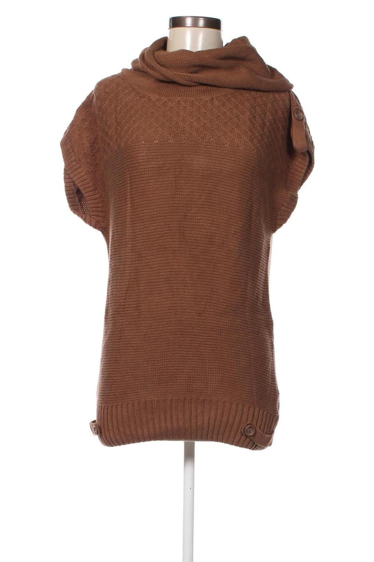 Γυναικείο πουλόβερ Colours Of The World, Μέγεθος L, Χρώμα Καφέ, Τιμή 4,49 €
