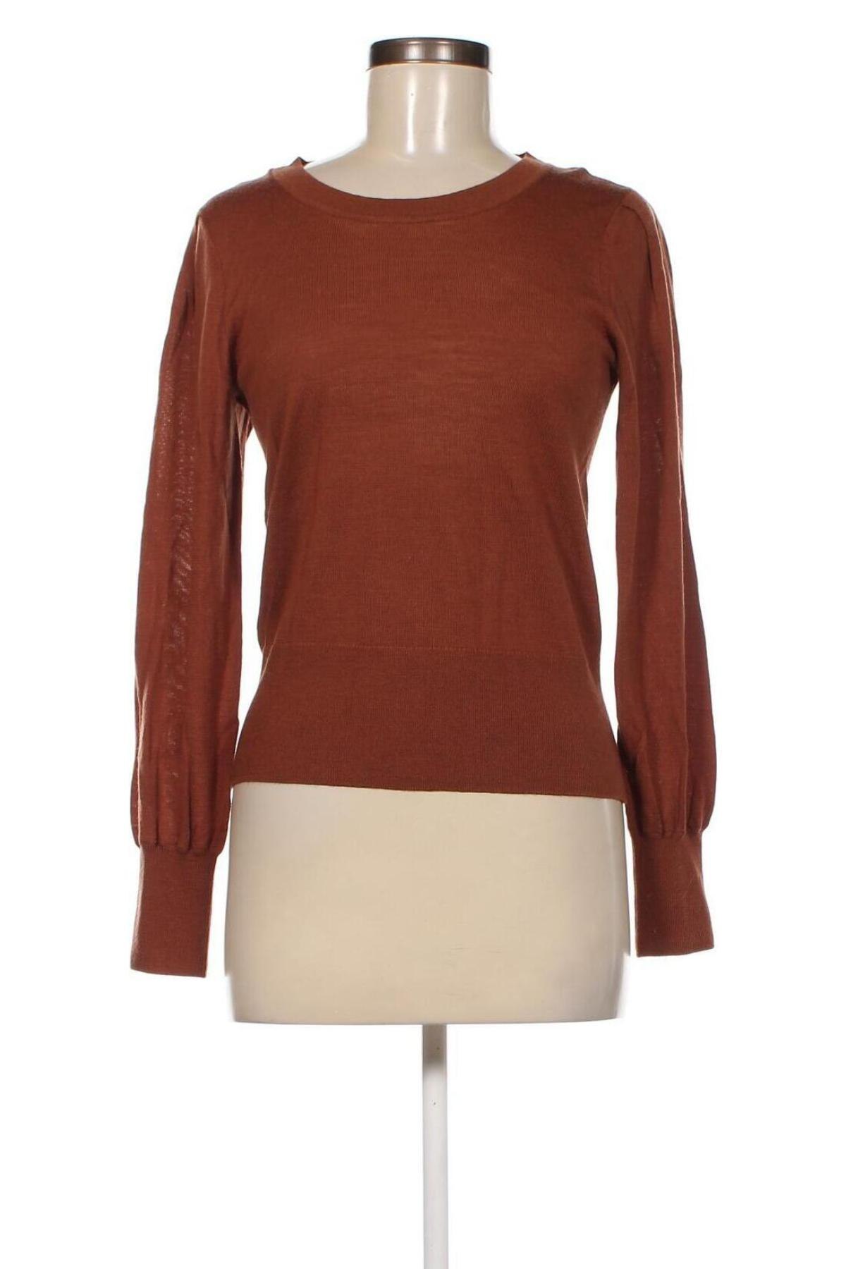 Дамски пуловер Comptoir Des Cotonniers, Размер M, Цвят Кафяв, Цена 85,95 лв.