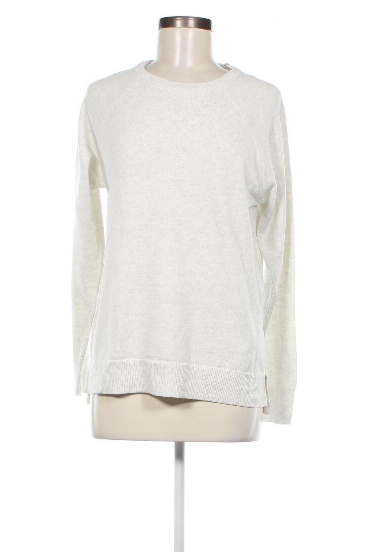 Дамски пуловер Defacto, Размер M, Цвят Бял, Цена 13,34 лв.