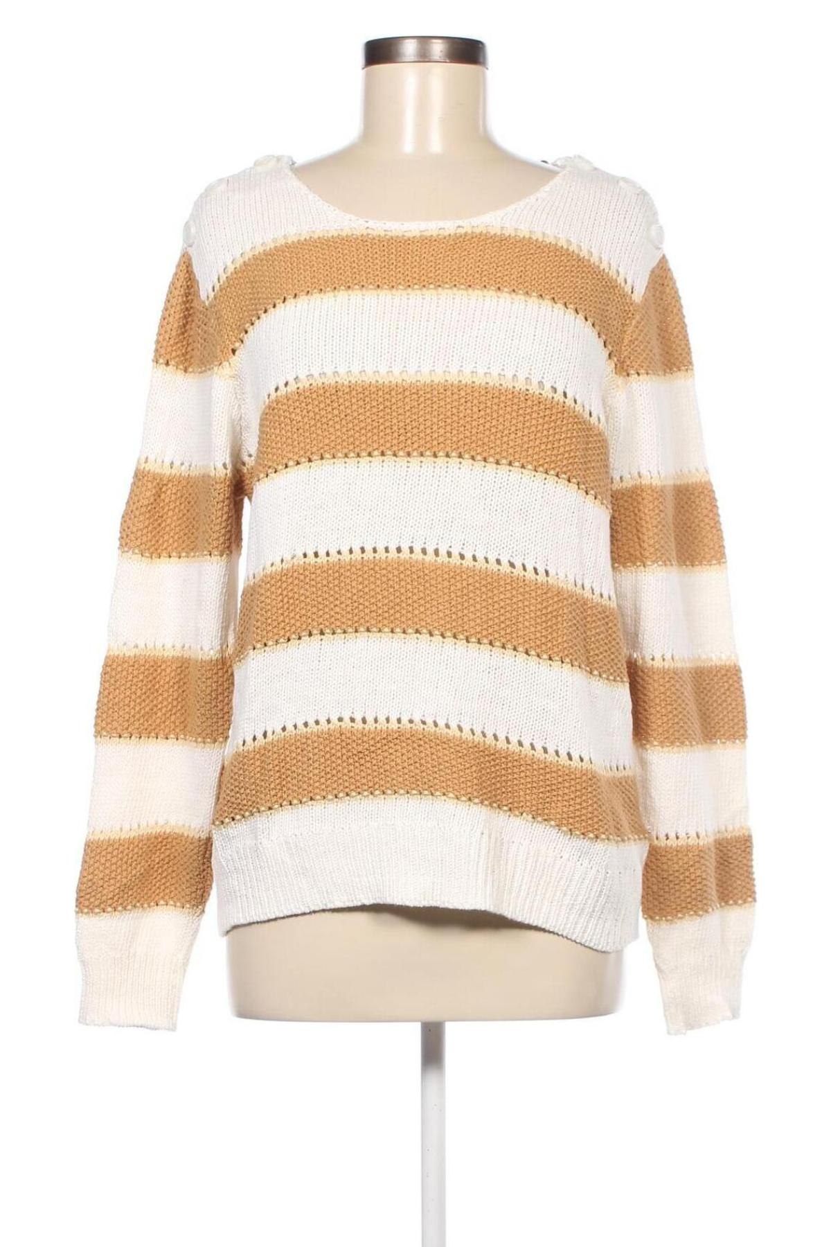 Дамски пуловер Diane Laury, Размер M, Цвят Бежов, Цена 13,05 лв.
