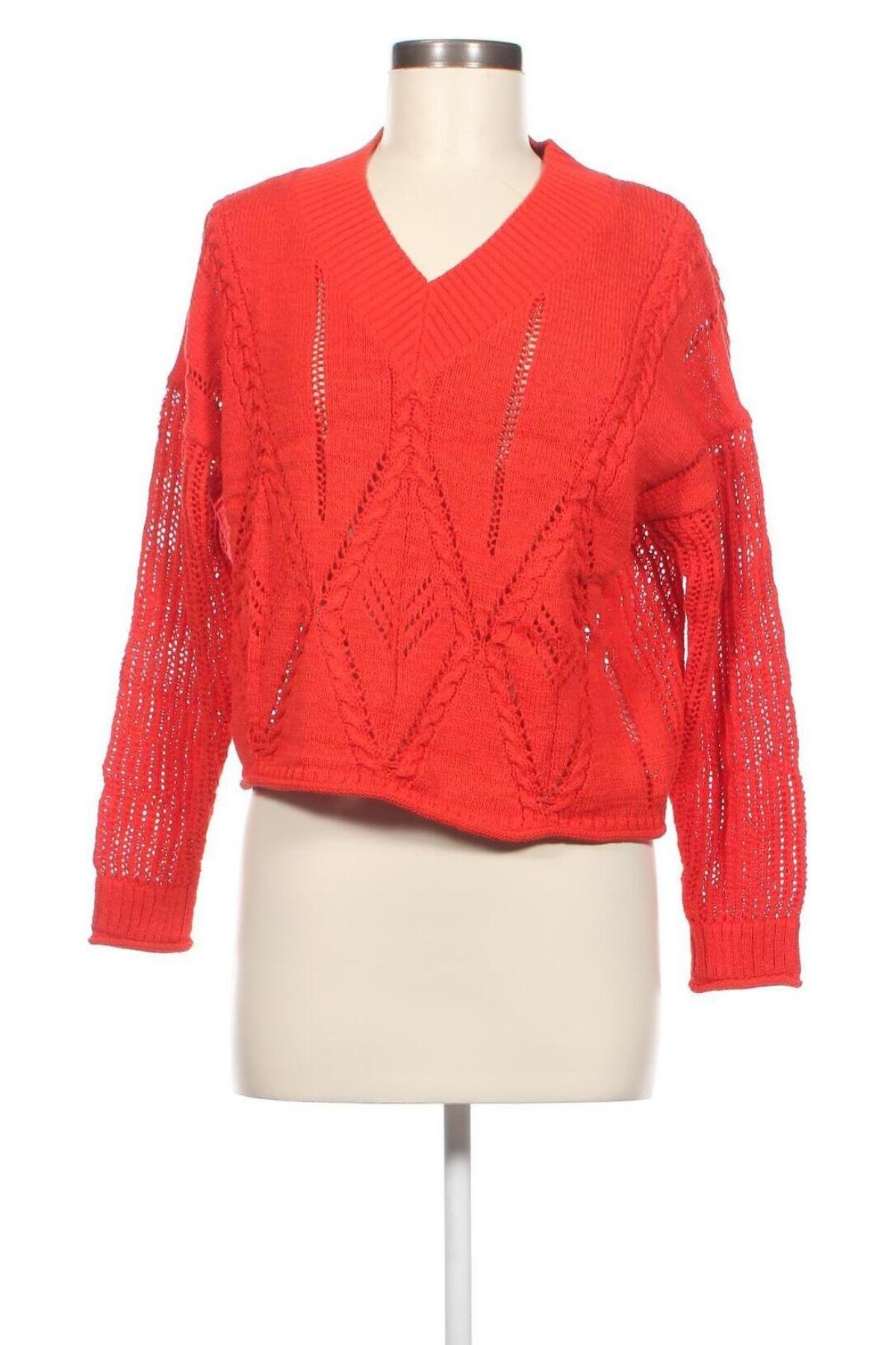 Дамски пуловер Esprit, Размер S, Цвят Червен, Цена 13,92 лв.