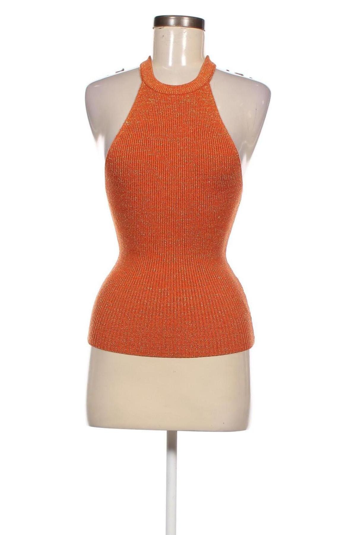 Дамски пуловер Etam, Размер XS, Цвят Оранжев, Цена 13,92 лв.