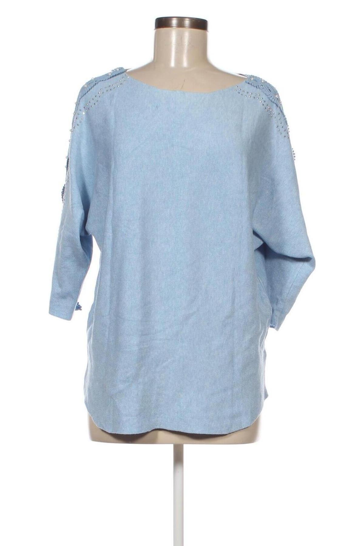 Дамски пуловер Fair Lady, Размер XL, Цвят Син, Цена 29,00 лв.