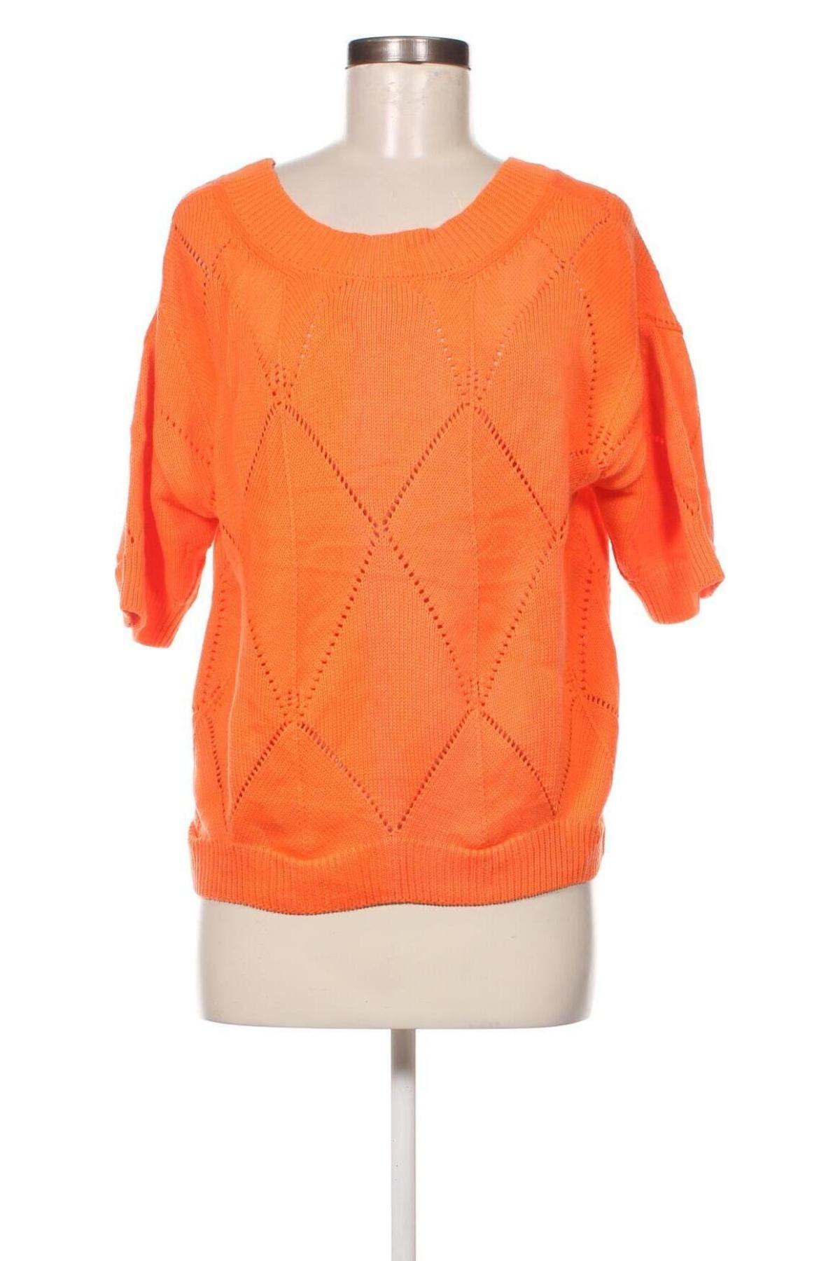 Γυναικείο πουλόβερ Four Roses, Μέγεθος L, Χρώμα Πορτοκαλί, Τιμή 5,44 €