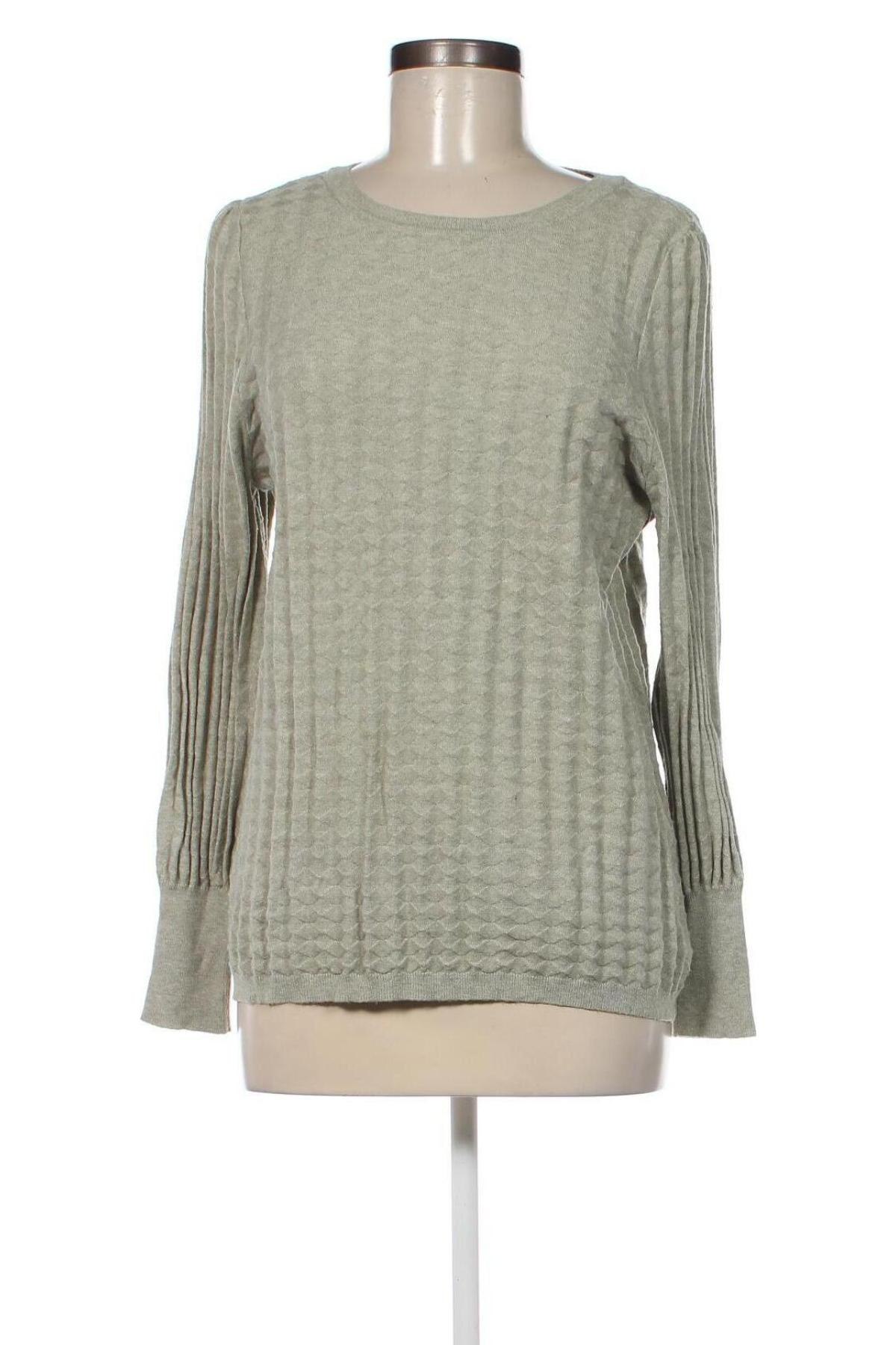 Дамски пуловер Fransa, Размер L, Цвят Зелен, Цена 5,80 лв.