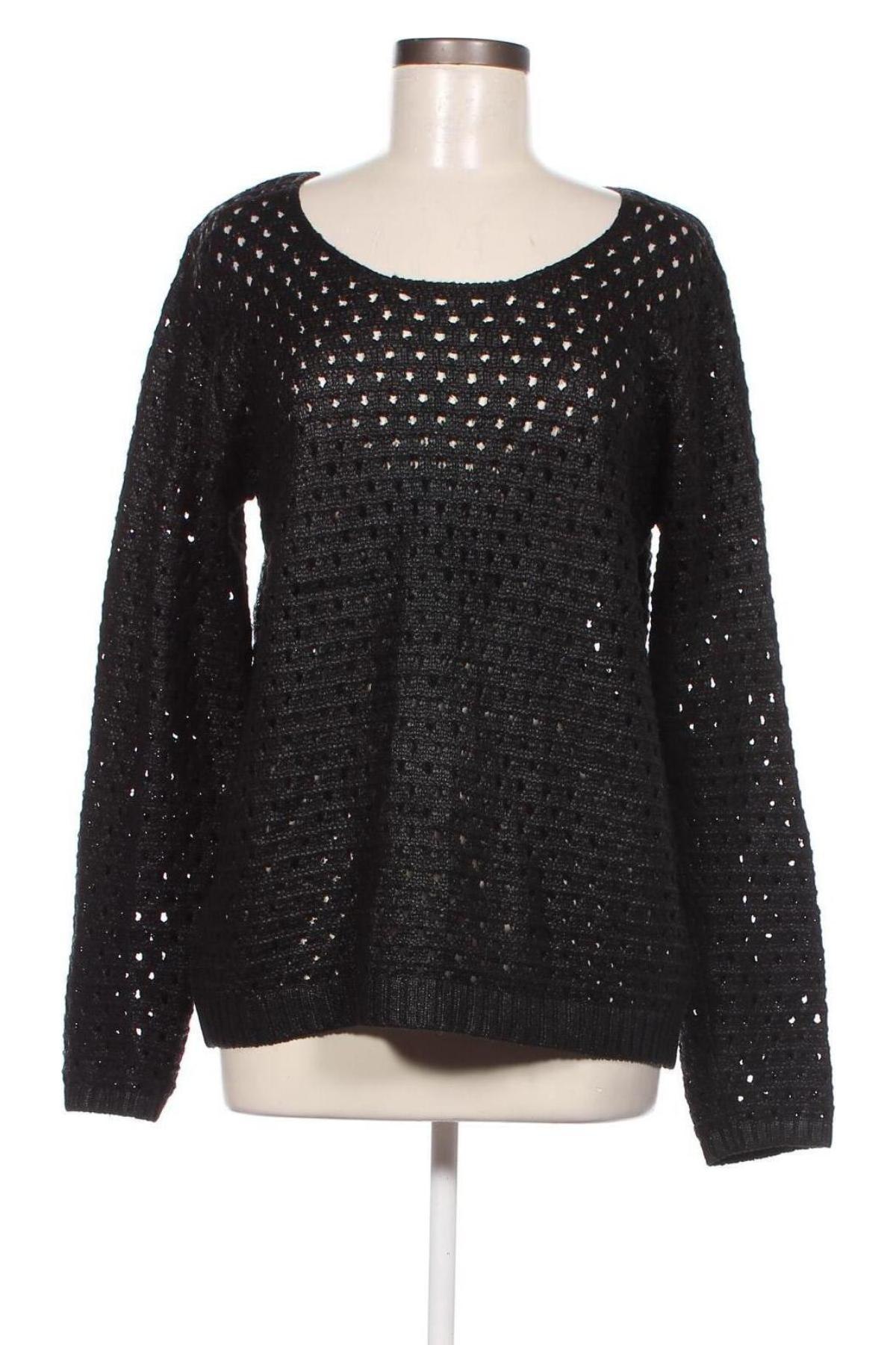 Дамски пуловер Free Quent, Размер L, Цвят Черен, Цена 29,00 лв.