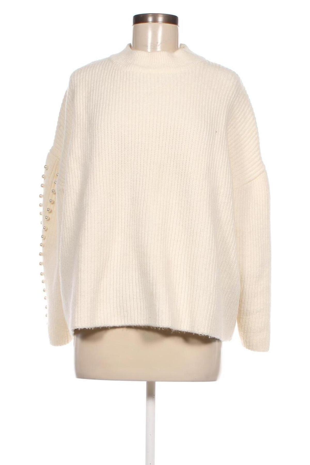 Дамски пуловер H&M, Размер XL, Цвят Екрю, Цена 16,82 лв.