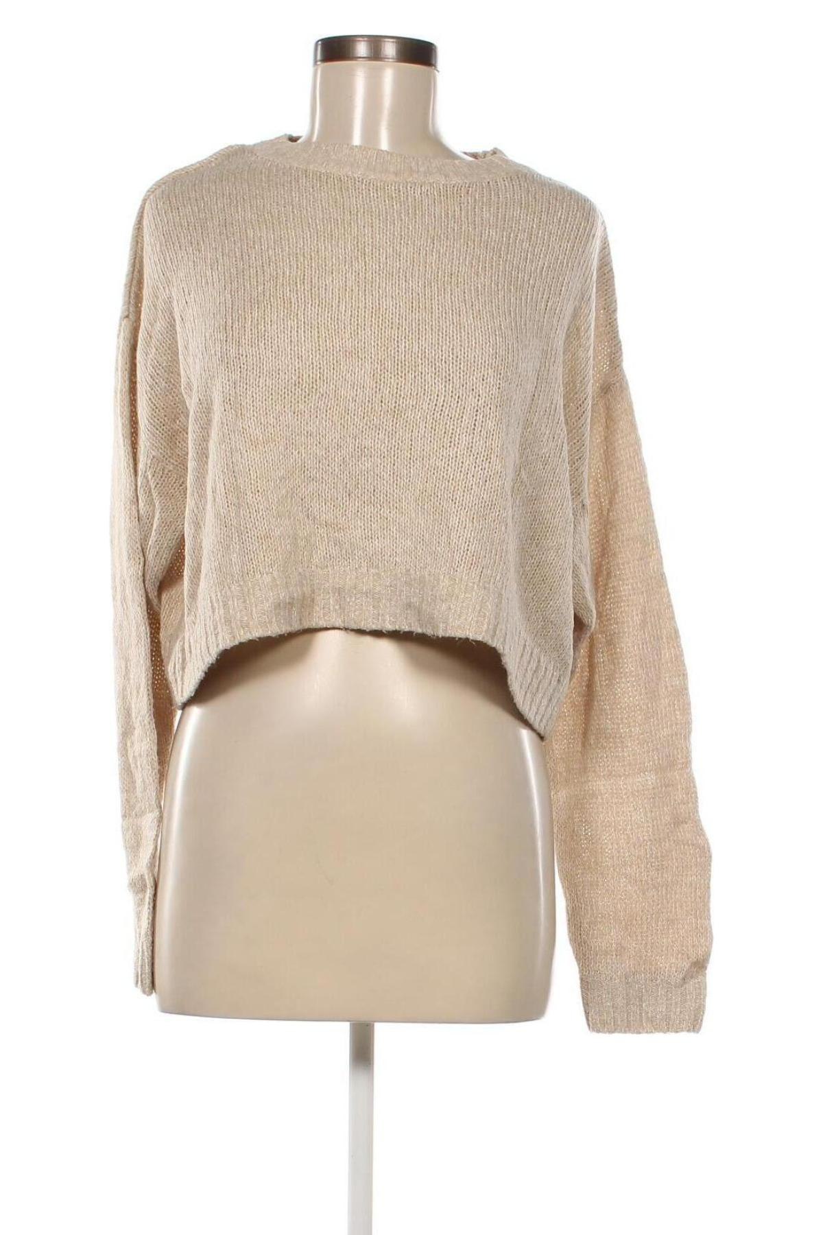 Γυναικείο πουλόβερ H&M Divided, Μέγεθος L, Χρώμα  Μπέζ, Τιμή 4,49 €