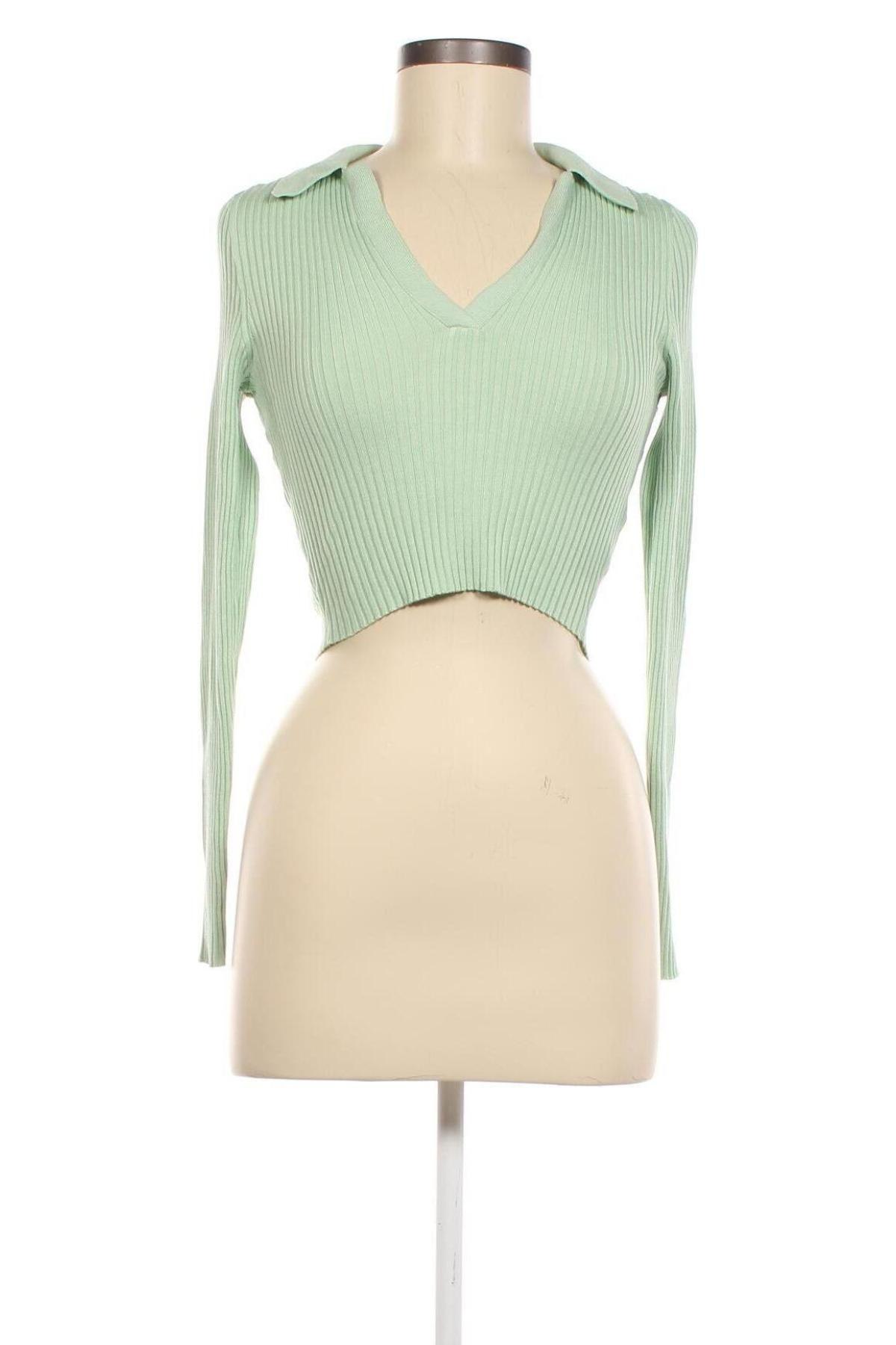 Pulover de femei H&M Divided, Mărime S, Culoare Verde, Preț 28,62 Lei