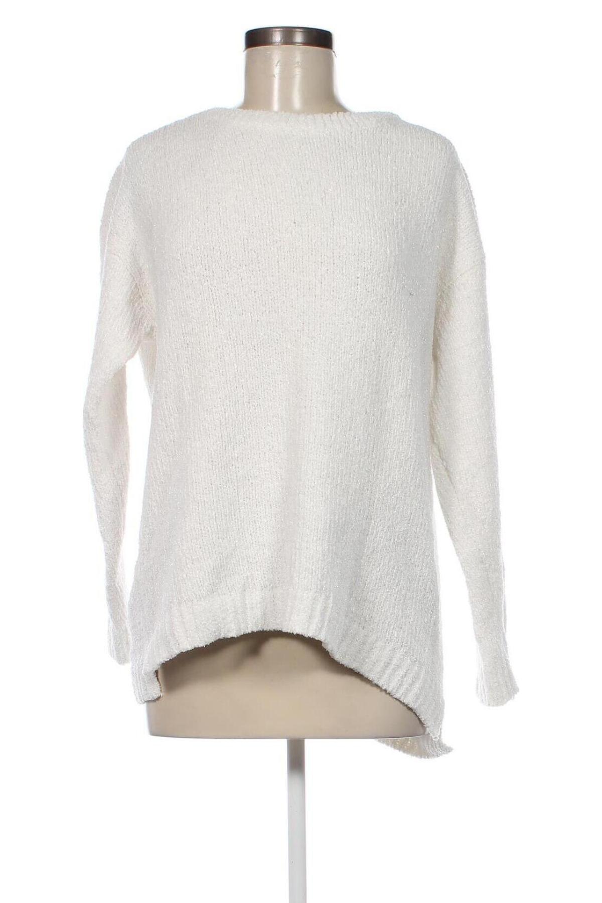 Дамски пуловер In Extenso, Размер L, Цвят Бял, Цена 8,70 лв.