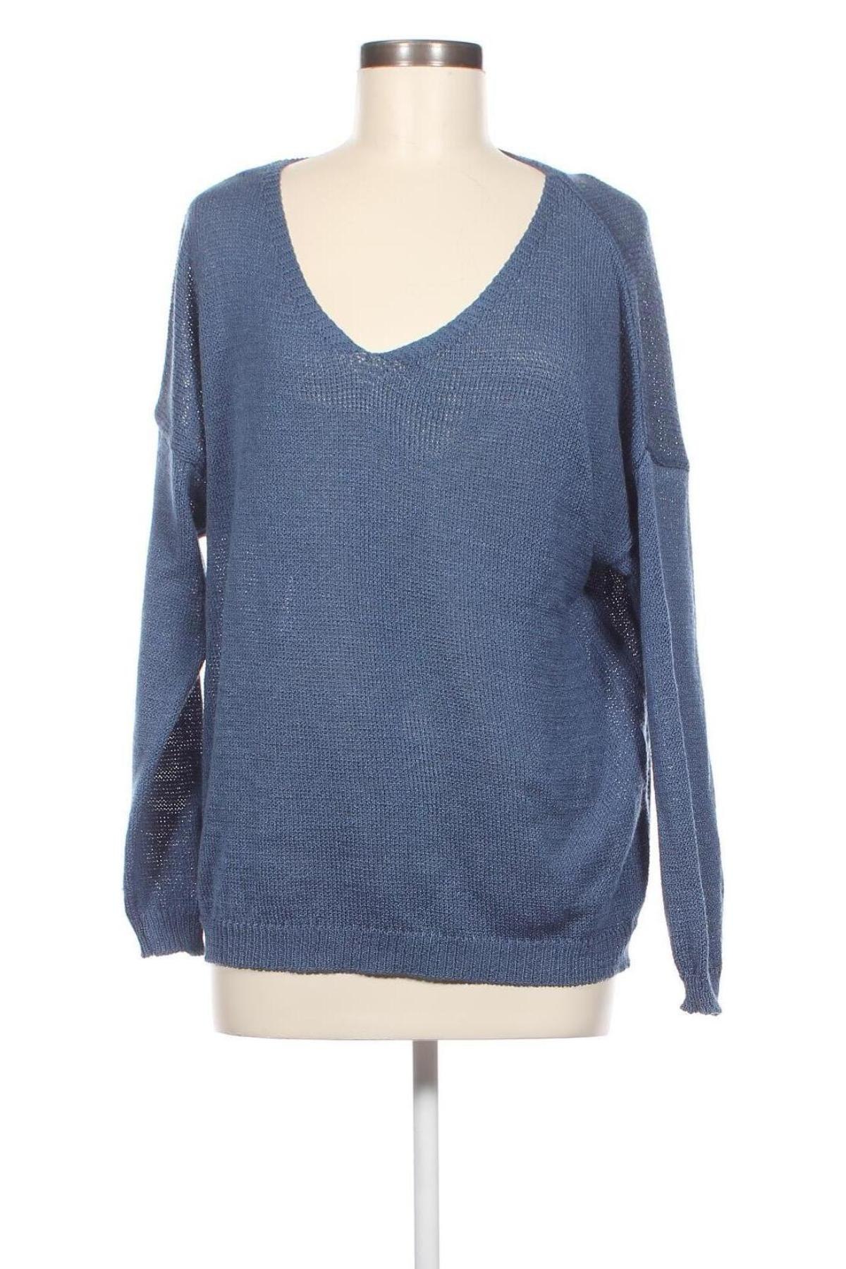 Дамски пуловер In Shape, Размер L, Цвят Син, Цена 6,72 лв.