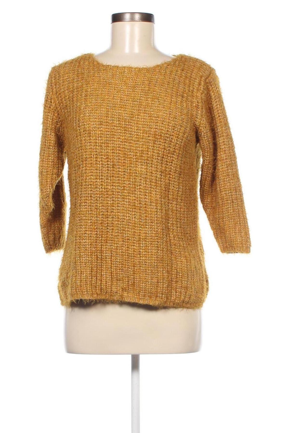 Γυναικείο πουλόβερ Indigo, Μέγεθος M, Χρώμα Κίτρινο, Τιμή 8,07 €