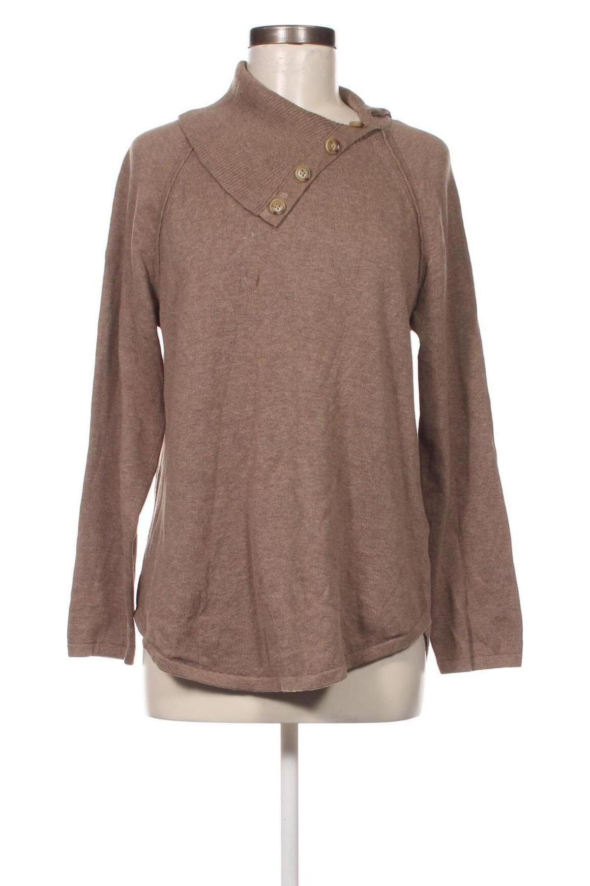 Дамски пуловер Jeanne Pierre, Размер L, Цвят Кафяв, Цена 5,22 лв.