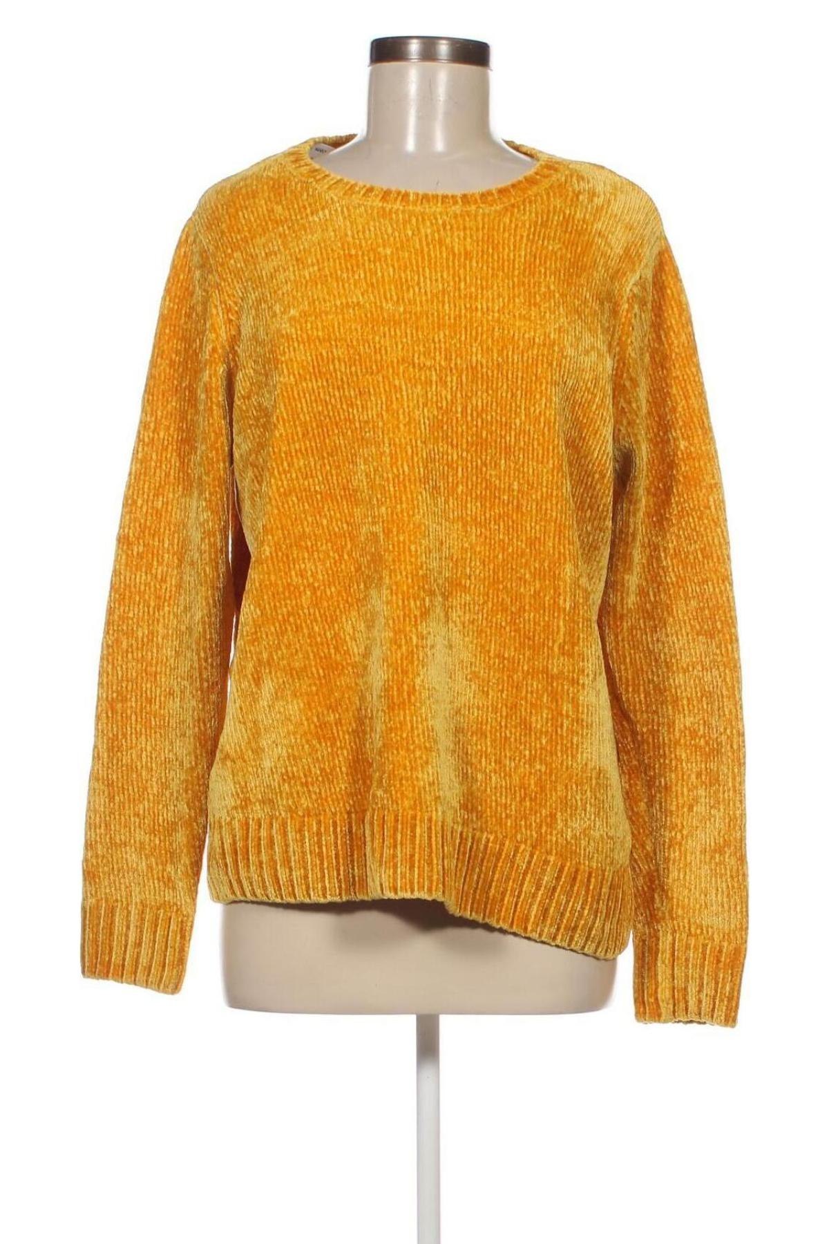 Γυναικείο πουλόβερ Kaporal, Μέγεθος L, Χρώμα Κίτρινο, Τιμή 5,38 €