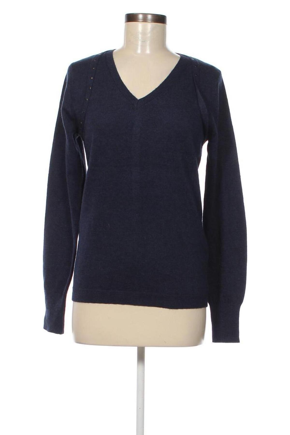 Дамски пуловер Karl Marc John, Размер S, Цвят Син, Цена 22,44 лв.