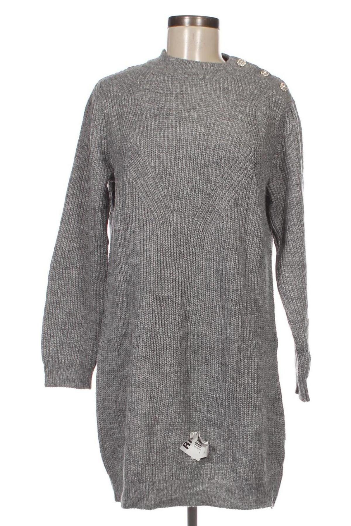 Γυναικείο πουλόβερ Kiabi, Μέγεθος M, Χρώμα Γκρί, Τιμή 8,07 €
