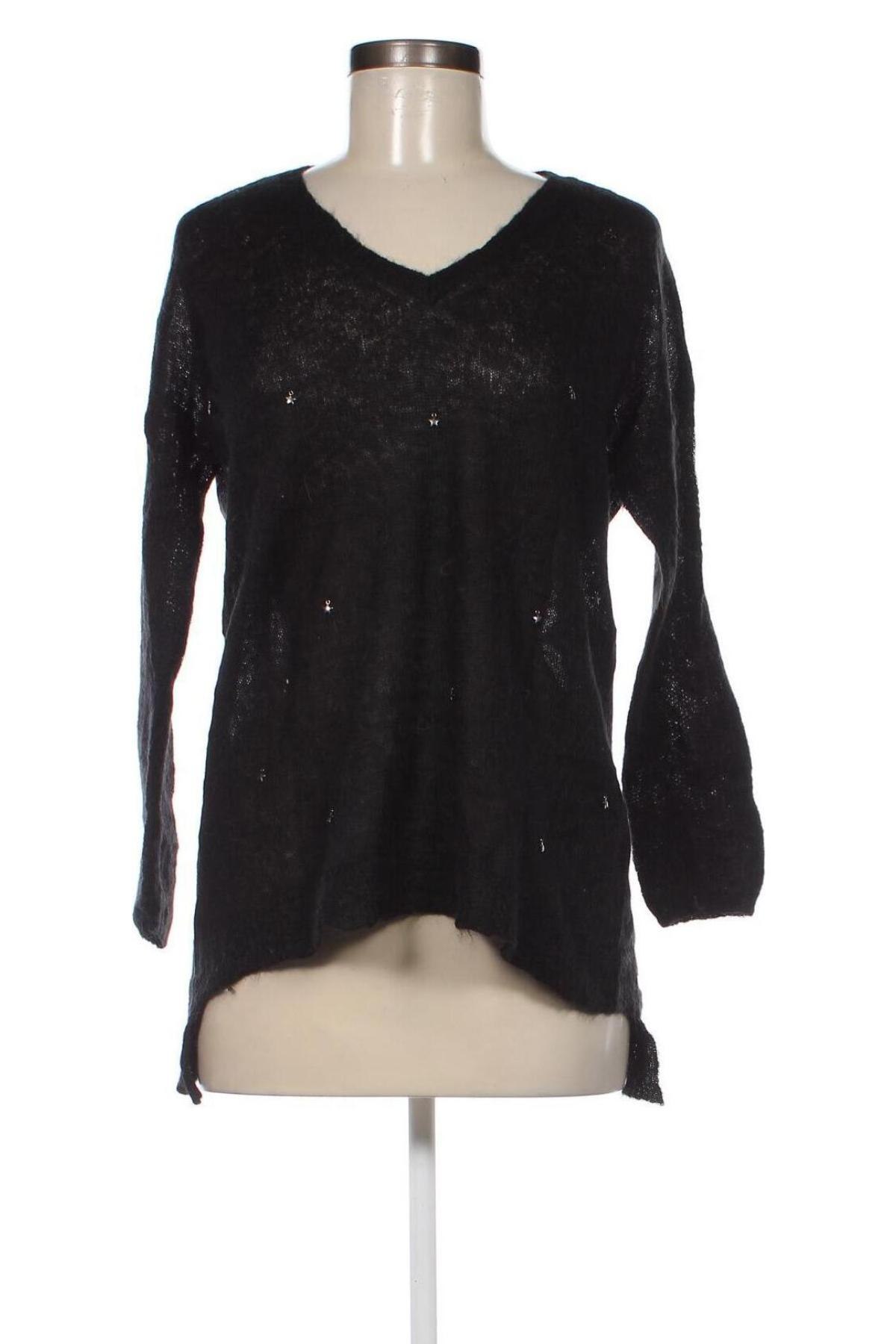 Дамски пуловер Kookai, Размер S, Цвят Черен, Цена 8,80 лв.