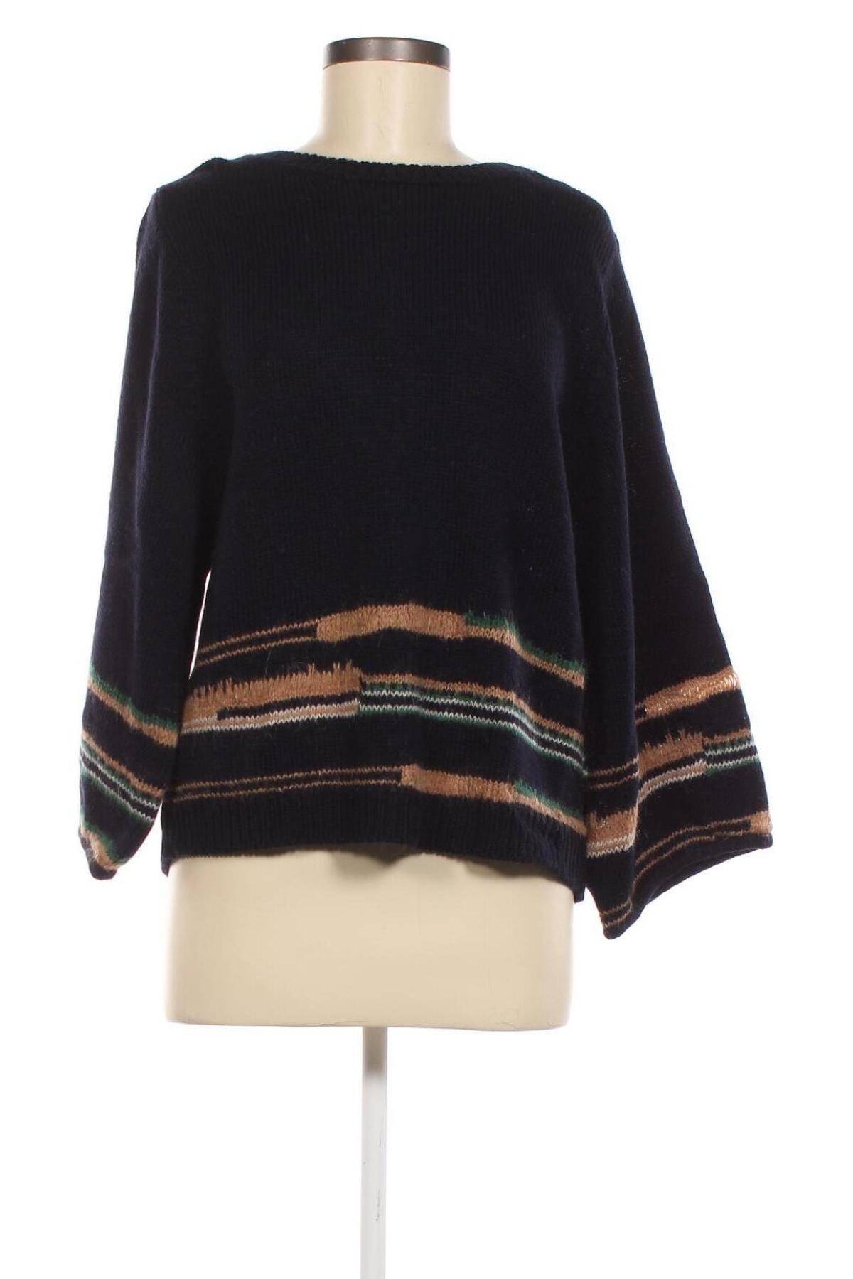 Дамски пуловер La Fee Maraboutee, Размер M, Цвят Син, Цена 132,00 лв.