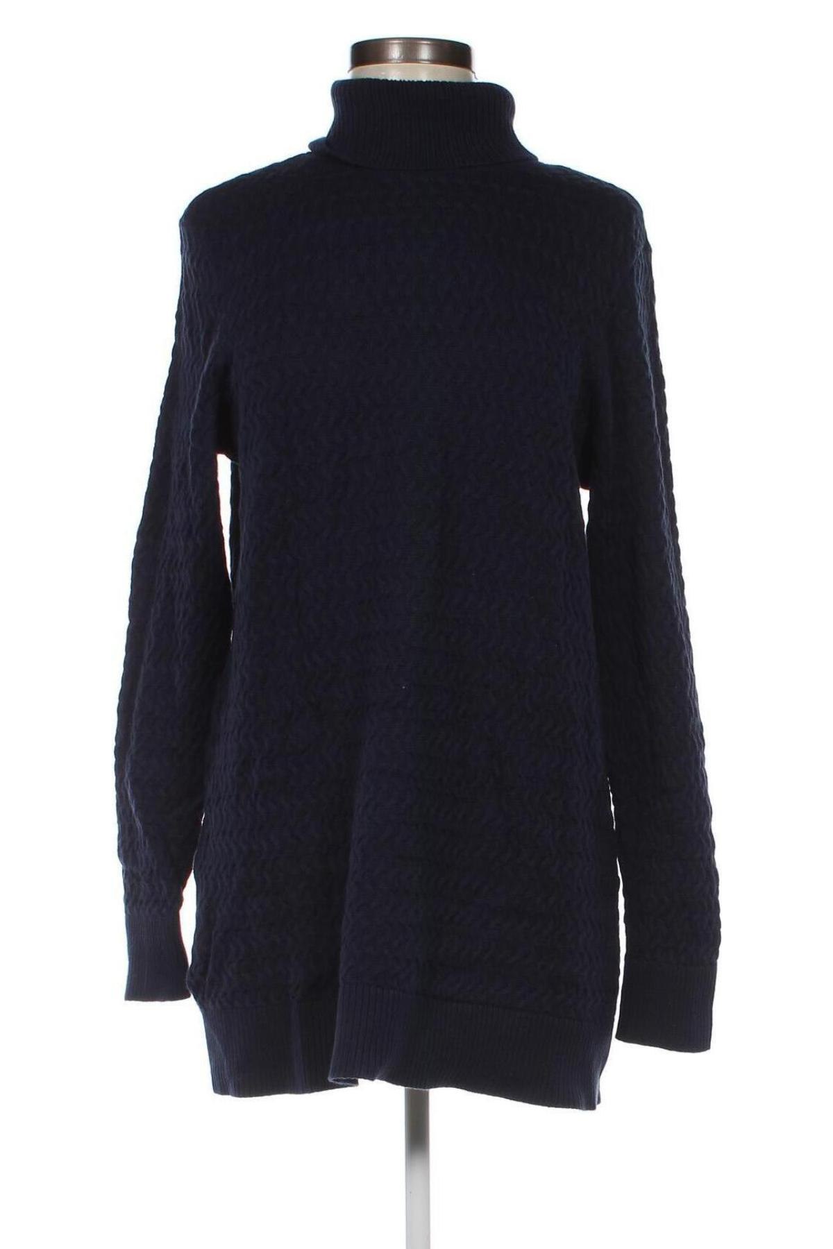 Дамски пуловер Land's End, Размер XL, Цвят Син, Цена 13,92 лв.