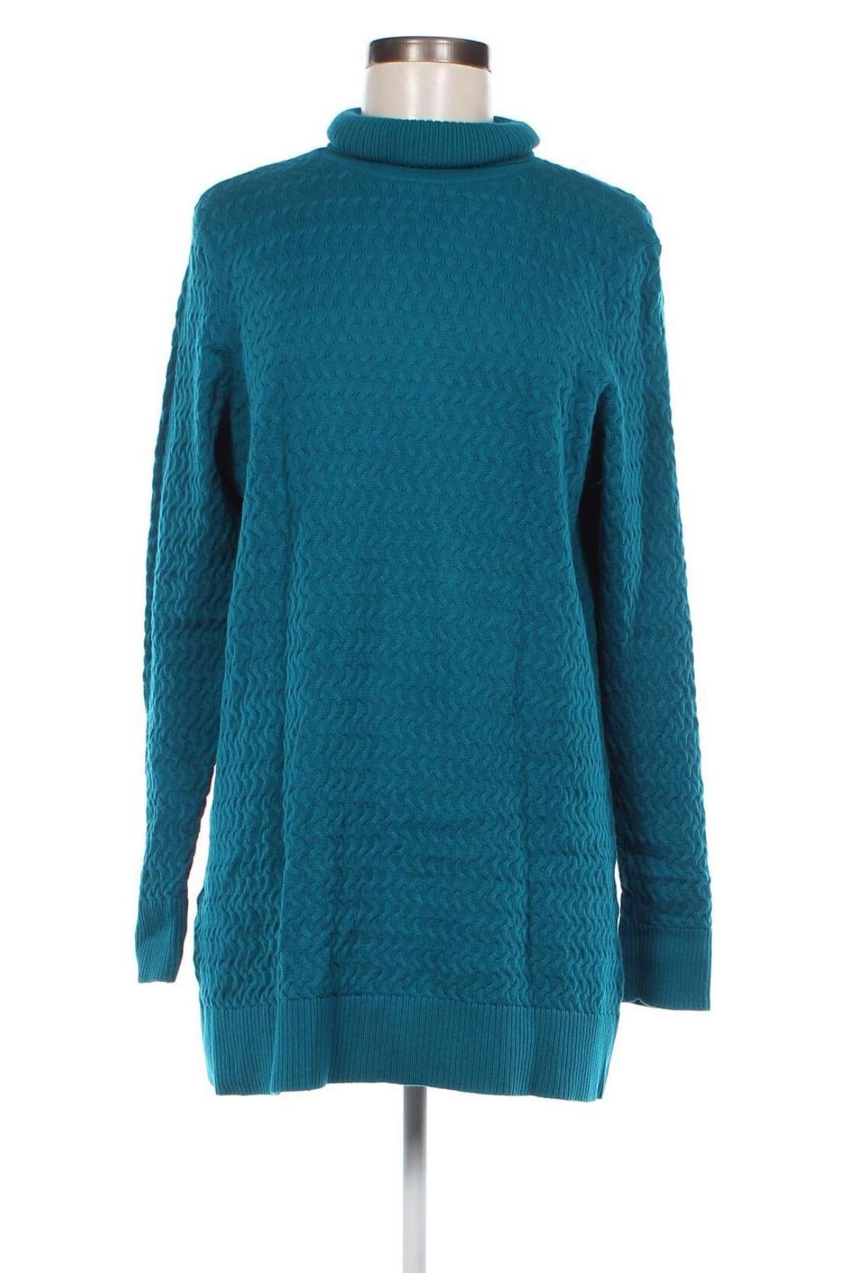 Γυναικείο πουλόβερ Lands' End, Μέγεθος M, Χρώμα Μπλέ, Τιμή 8,07 €