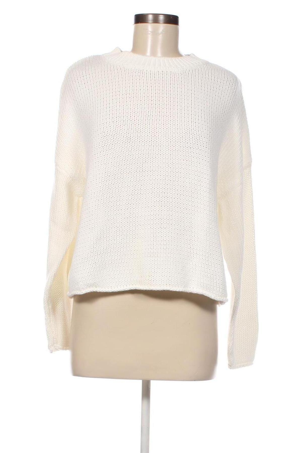 Γυναικείο πουλόβερ Lascana, Μέγεθος L, Χρώμα Λευκό, Τιμή 11,38 €