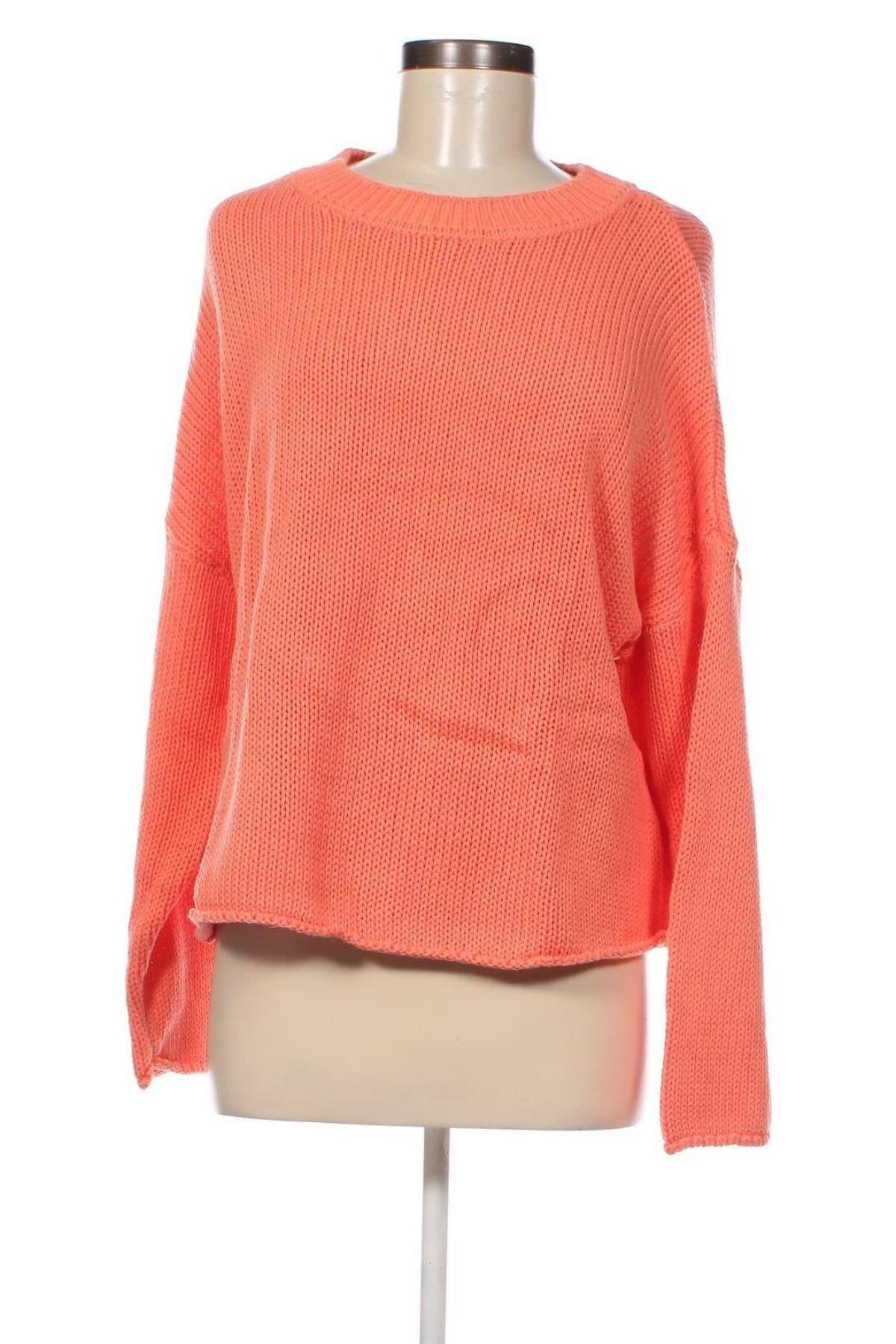 Дамски пуловер Lascana, Размер XL, Цвят Оранжев, Цена 26,22 лв.