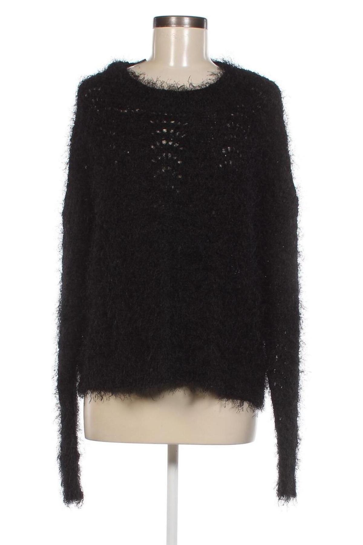 Γυναικείο πουλόβερ Lindex, Μέγεθος L, Χρώμα Μαύρο, Τιμή 5,38 €