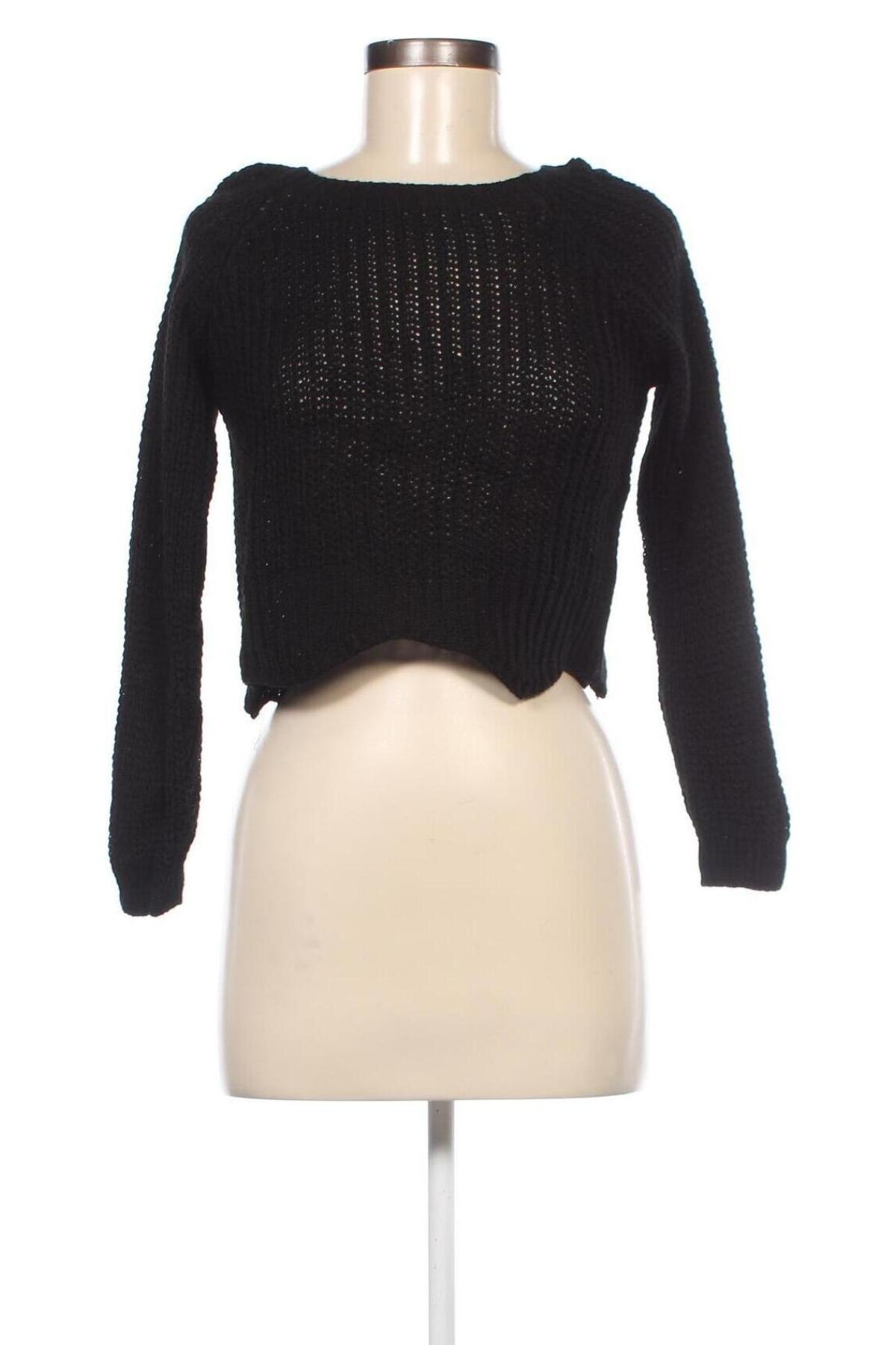 Pulover de femei Made In Italy, Mărime S, Culoare Negru, Preț 42,93 Lei