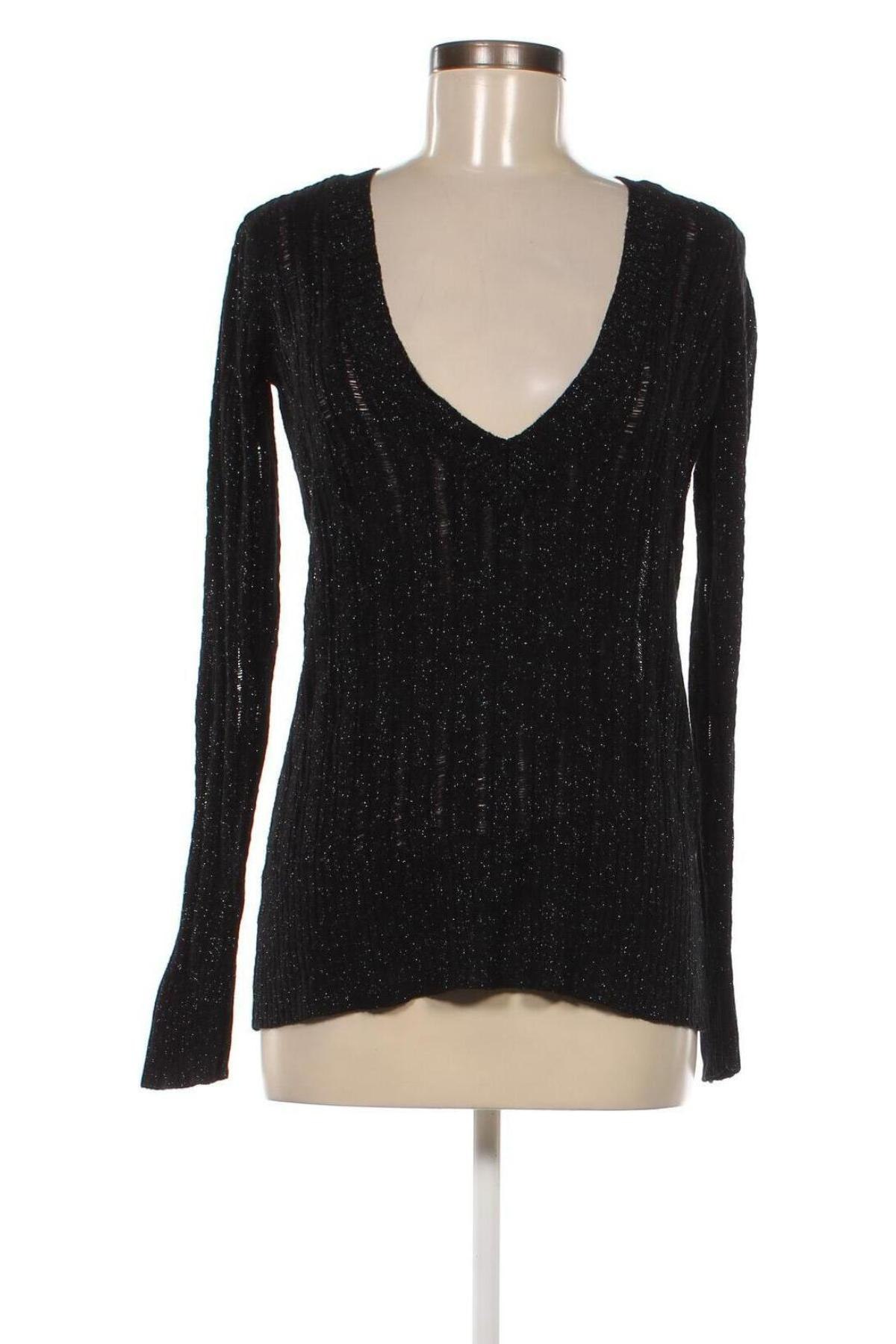Γυναικείο πουλόβερ Mango, Μέγεθος L, Χρώμα Μαύρο, Τιμή 3,07 €