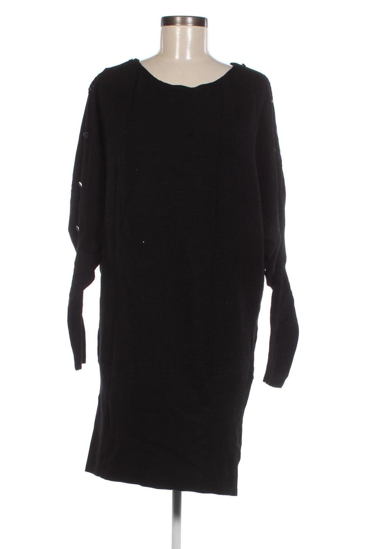 Γυναικείο πουλόβερ Miss E, Μέγεθος XL, Χρώμα Μαύρο, Τιμή 5,38 €
