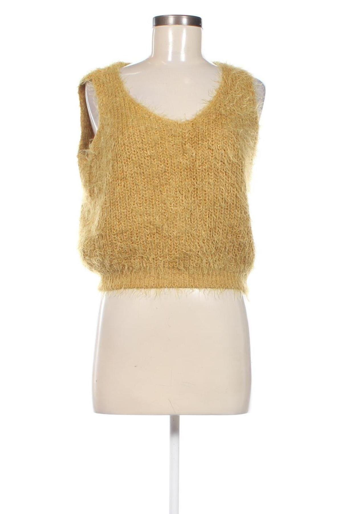 Γυναικείο πουλόβερ Mona Lisa, Μέγεθος L, Χρώμα Κίτρινο, Τιμή 15,49 €