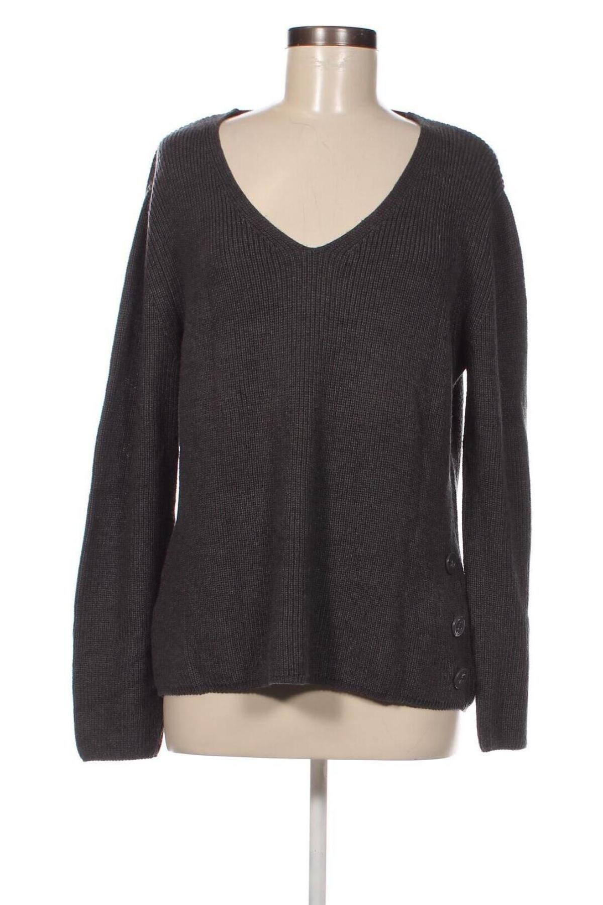 Γυναικείο πουλόβερ Monari, Μέγεθος L, Χρώμα Γκρί, Τιμή 9,53 €